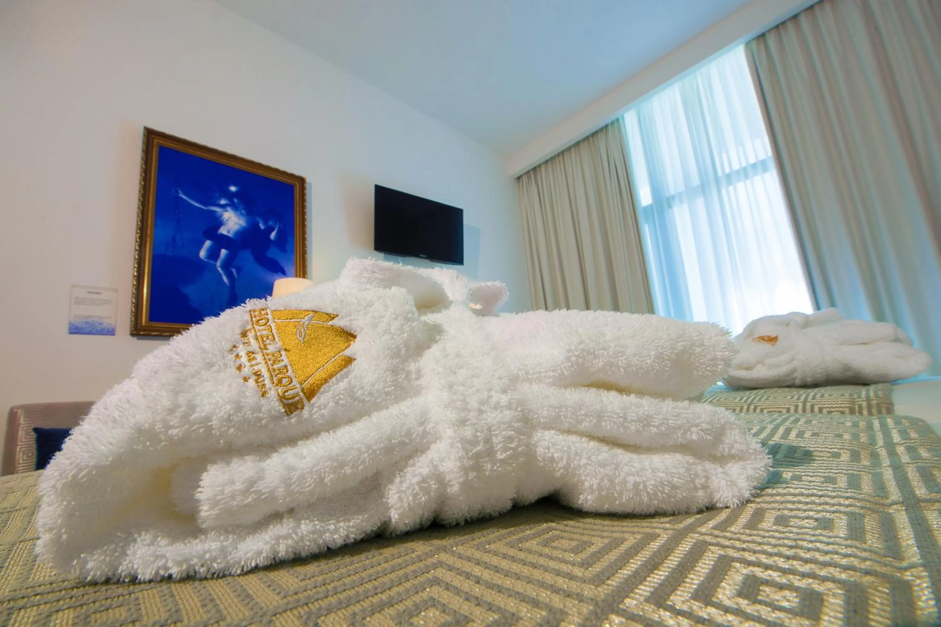 Bed in Hotel Parque Serra da Lousã