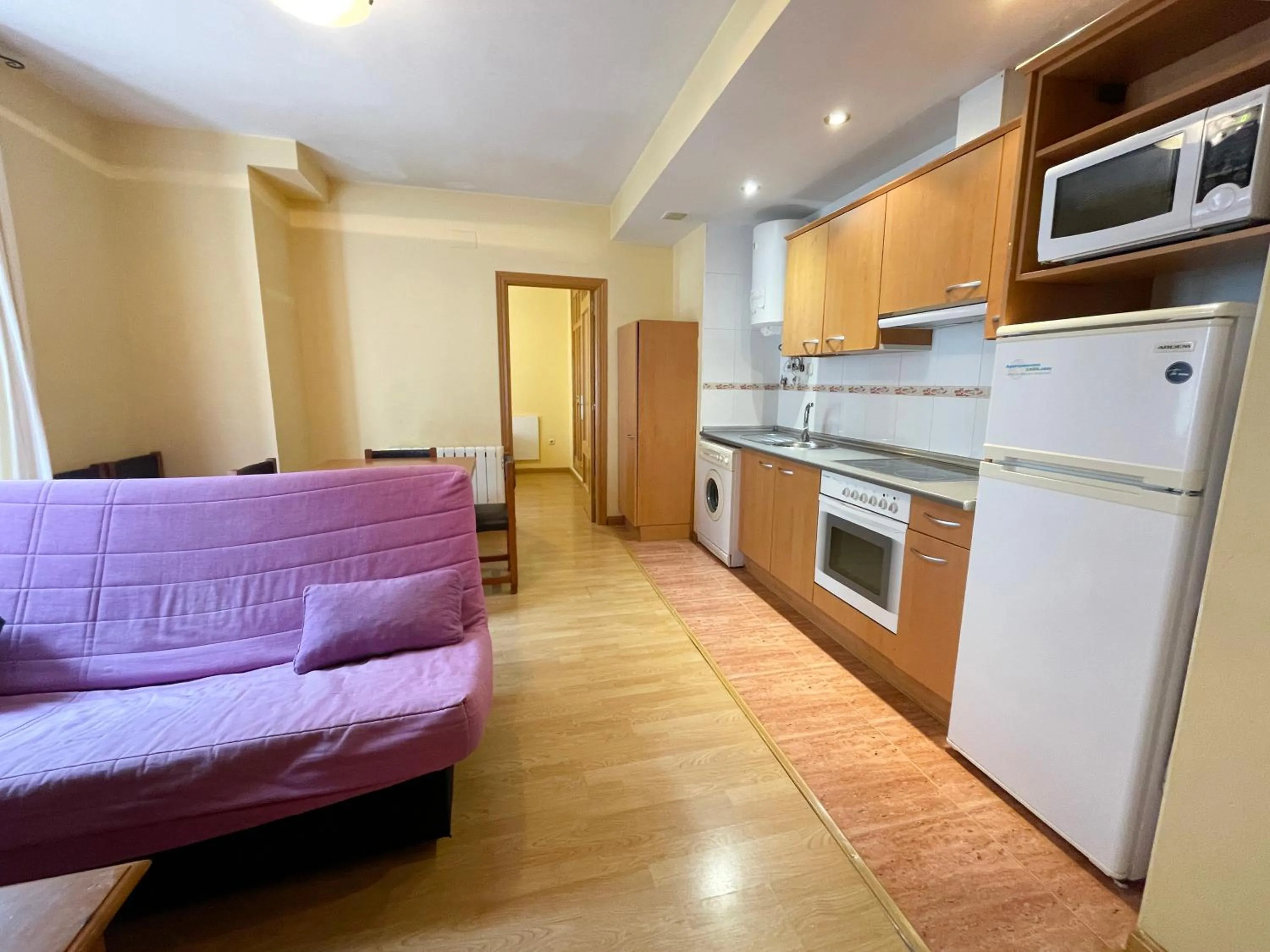 Kitchen or kitchenette in Apartamentos Canfranc 3000