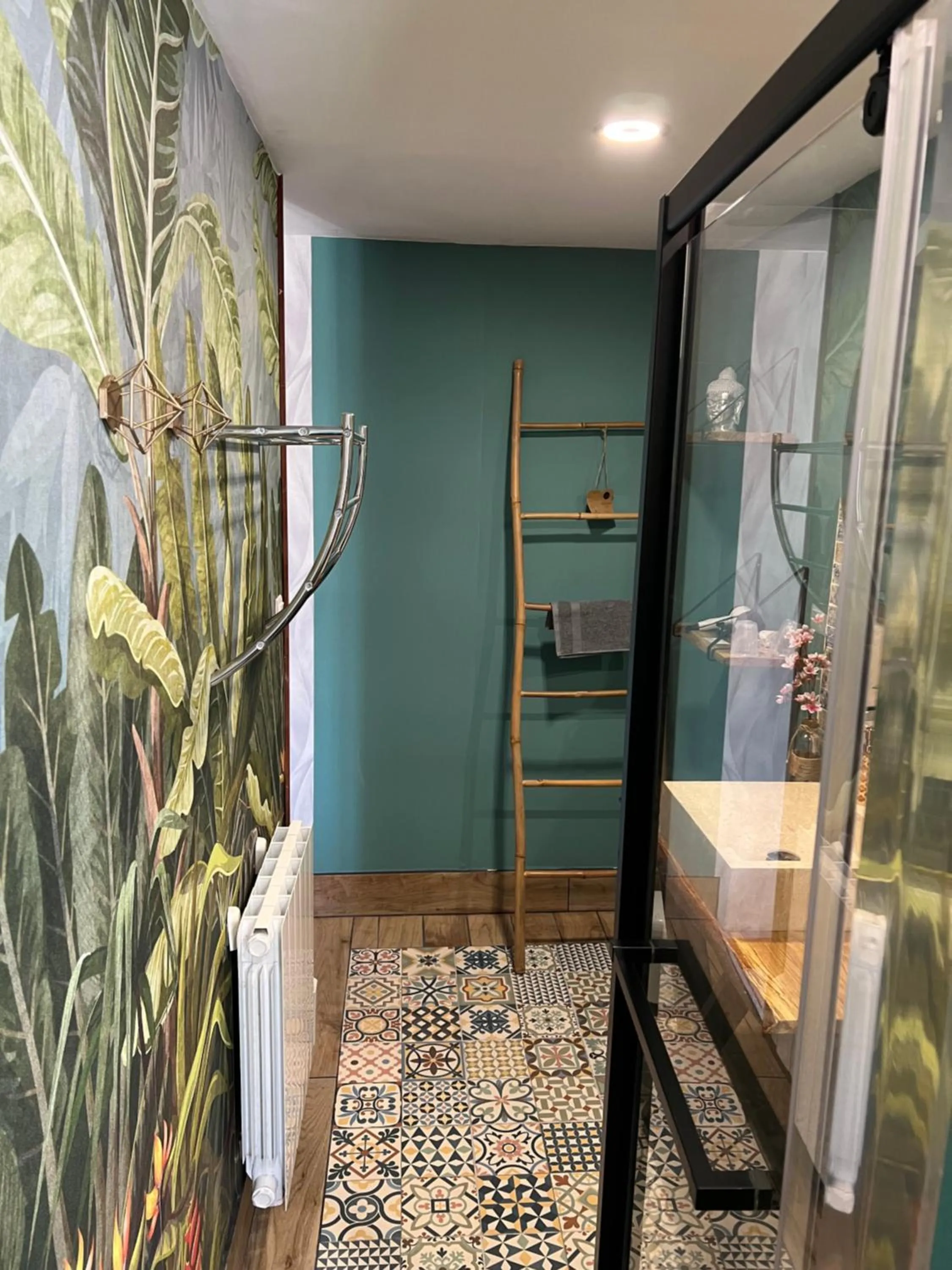 Bathroom in Chambre D'hôte Villa Maurice