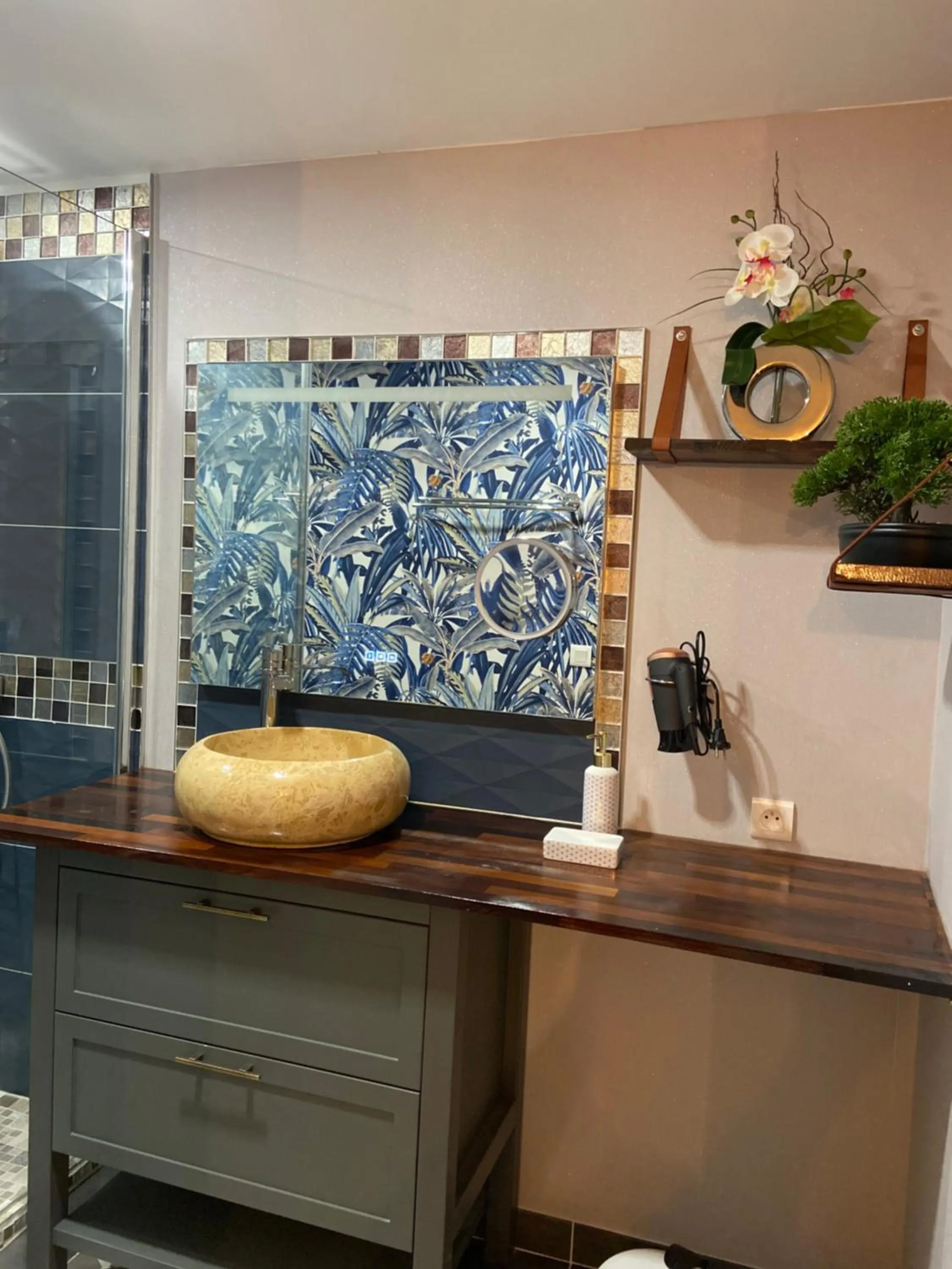 Bathroom in Chambre D'hôte Villa Maurice