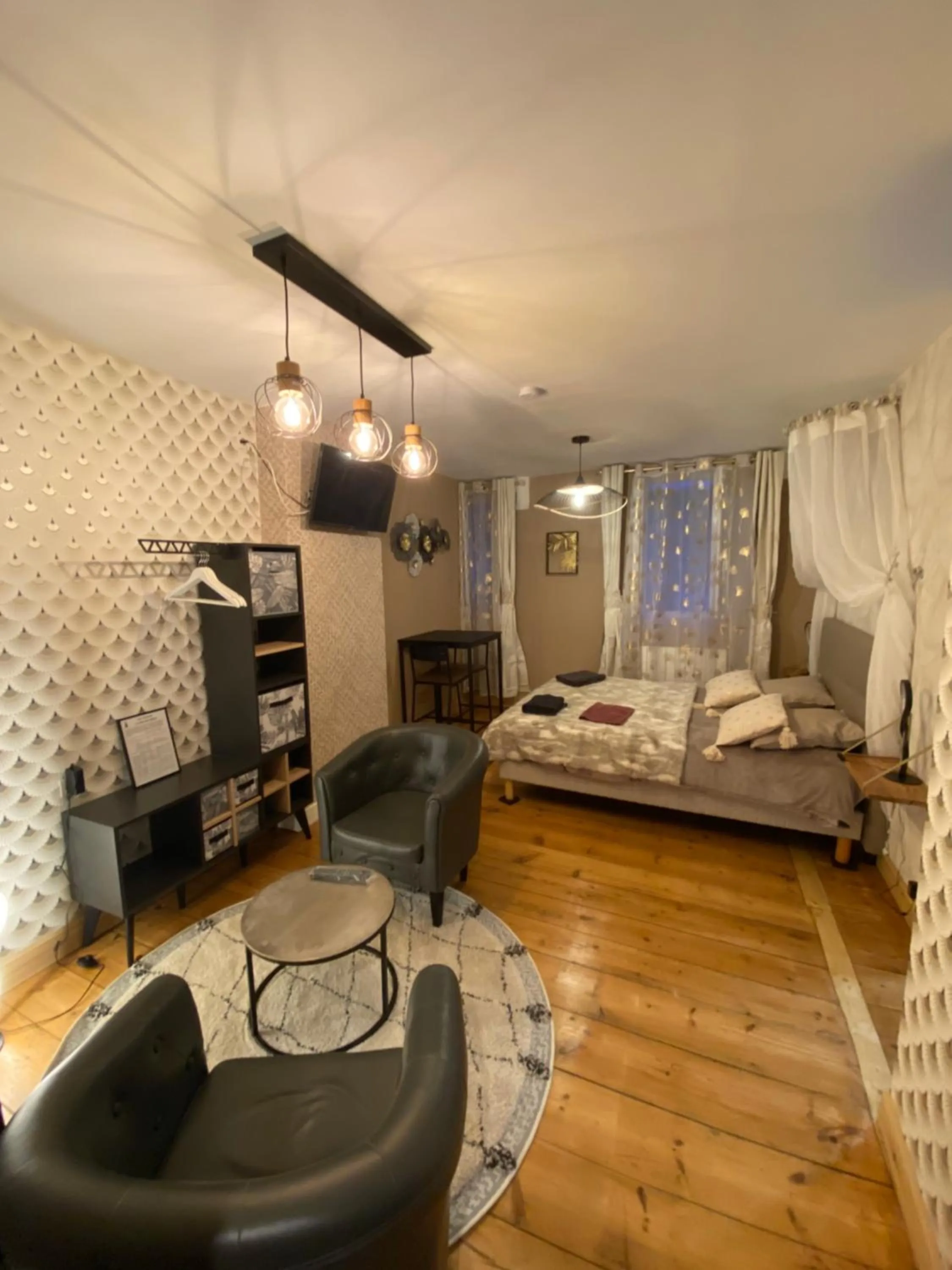 Bed in Chambre D'hôte Villa Maurice