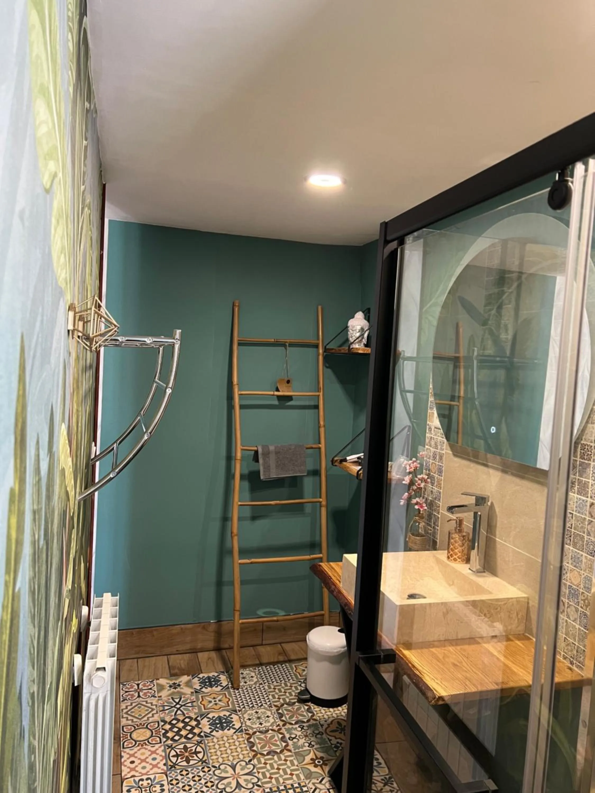 Bathroom in Chambre D'hôte Villa Maurice