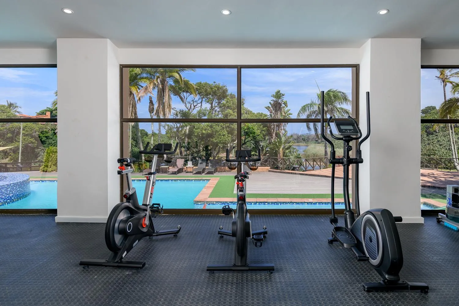 Fitness centre/facilities in San Lameer Resort Hotel & Spa