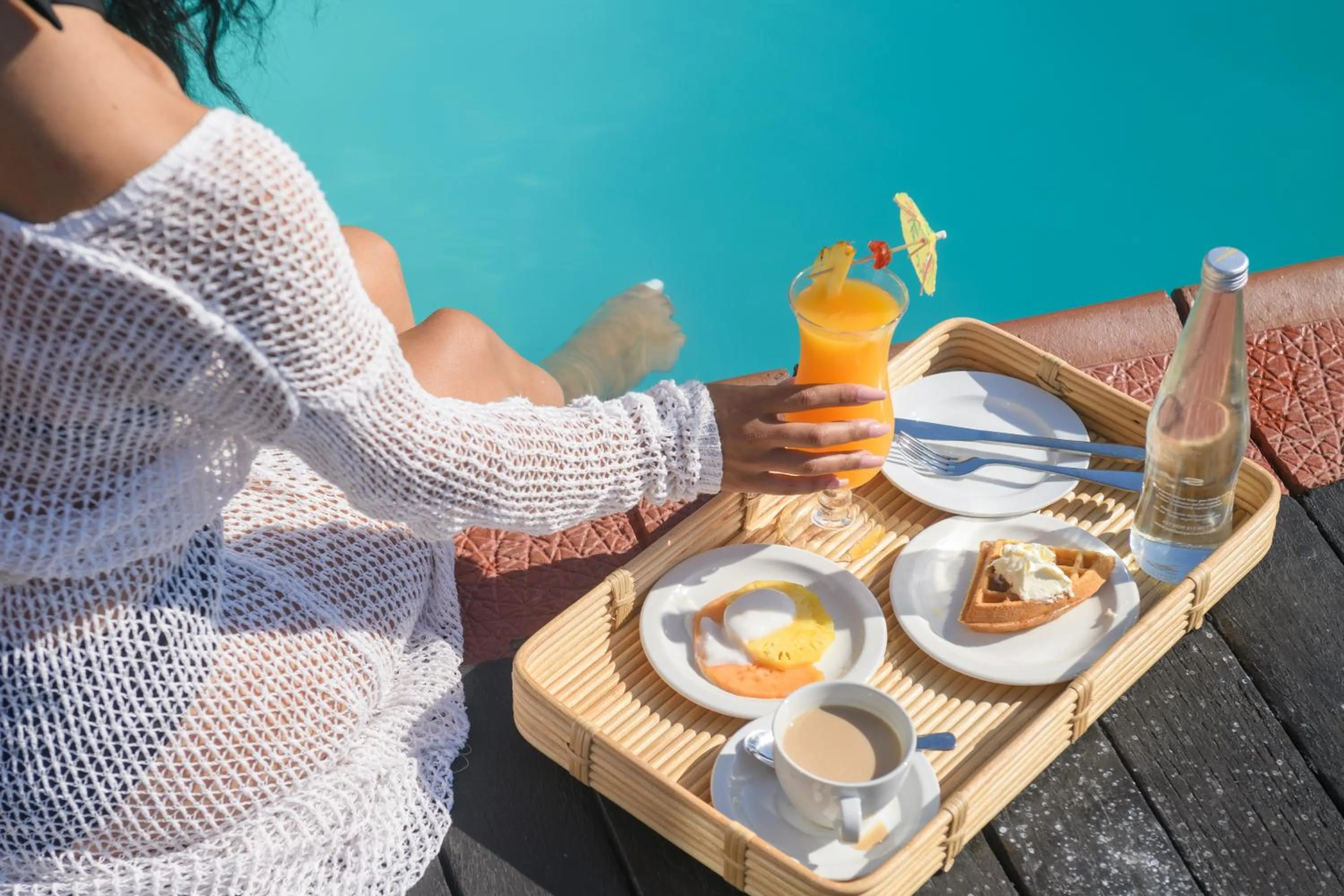 Swimming pool in San Lameer Resort Hotel & Spa