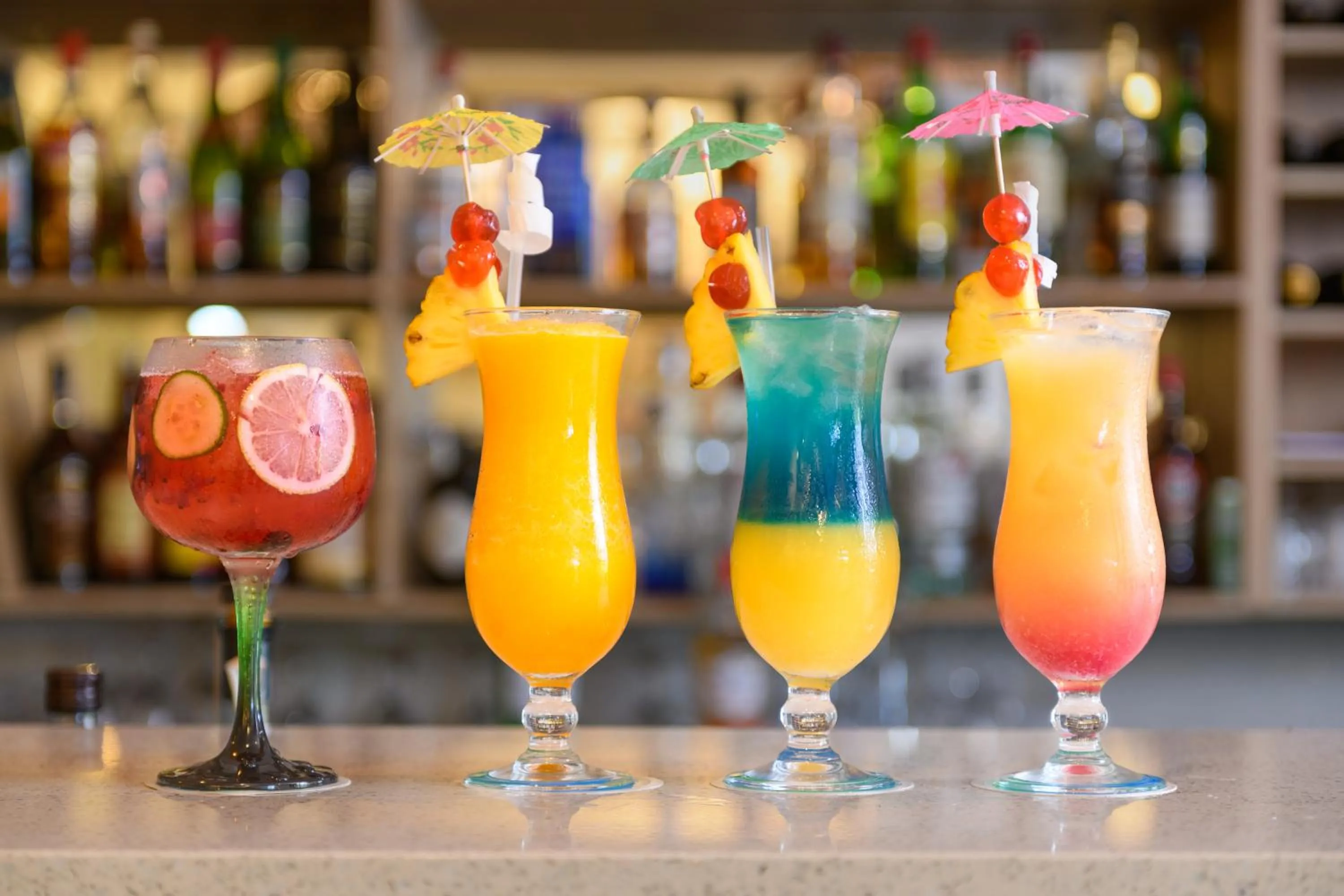Alcoholic drinks in San Lameer Resort Hotel & Spa