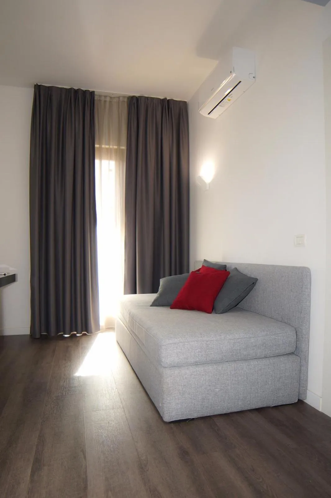 Bed in Hotel Leopardi