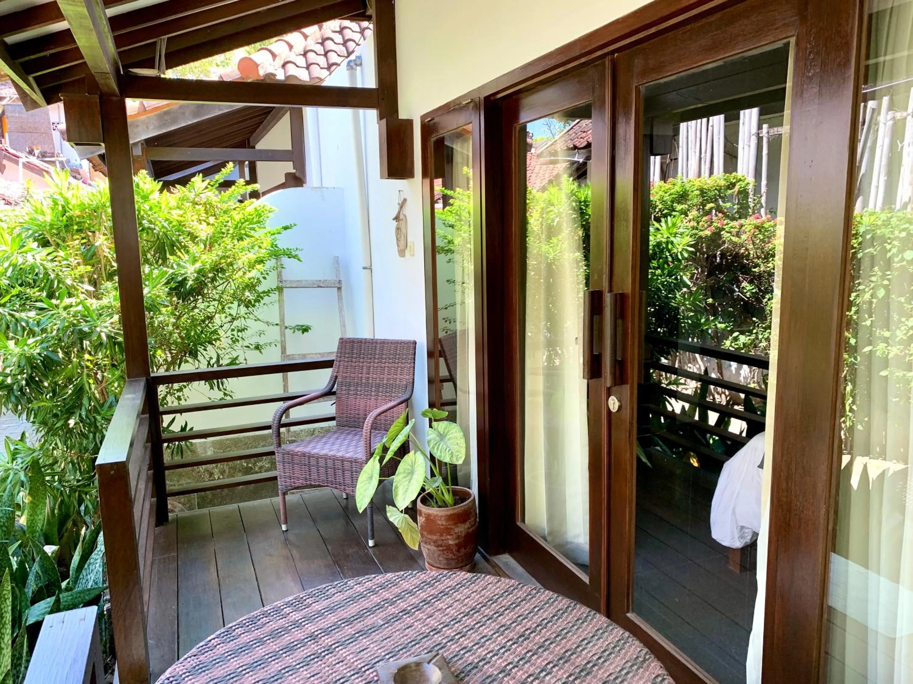 Facade/entrance in The Yoga Garden