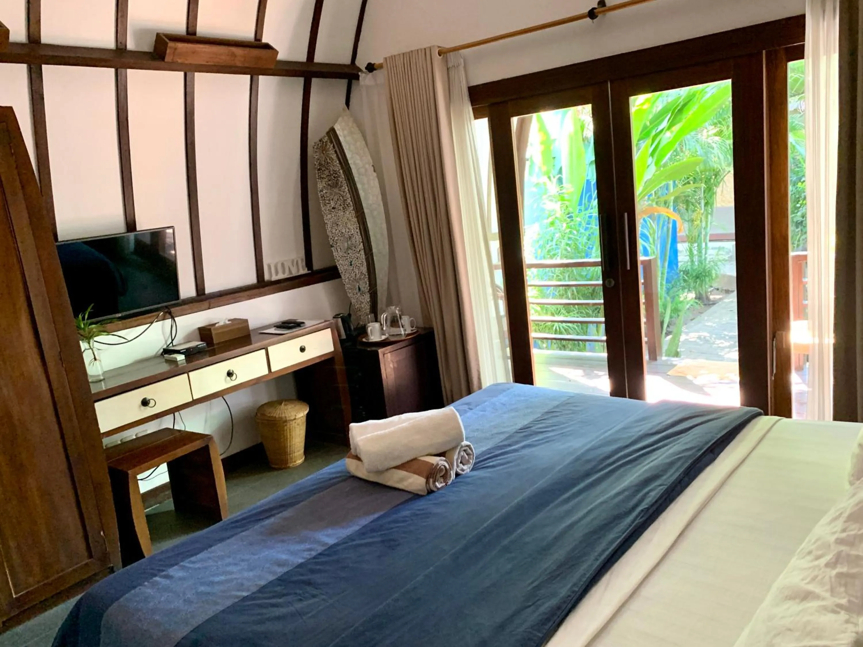 Bed in The Yoga Garden