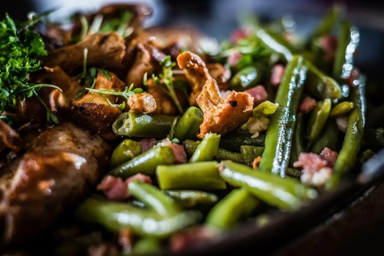 Food close-up in Stratmanns Hotel