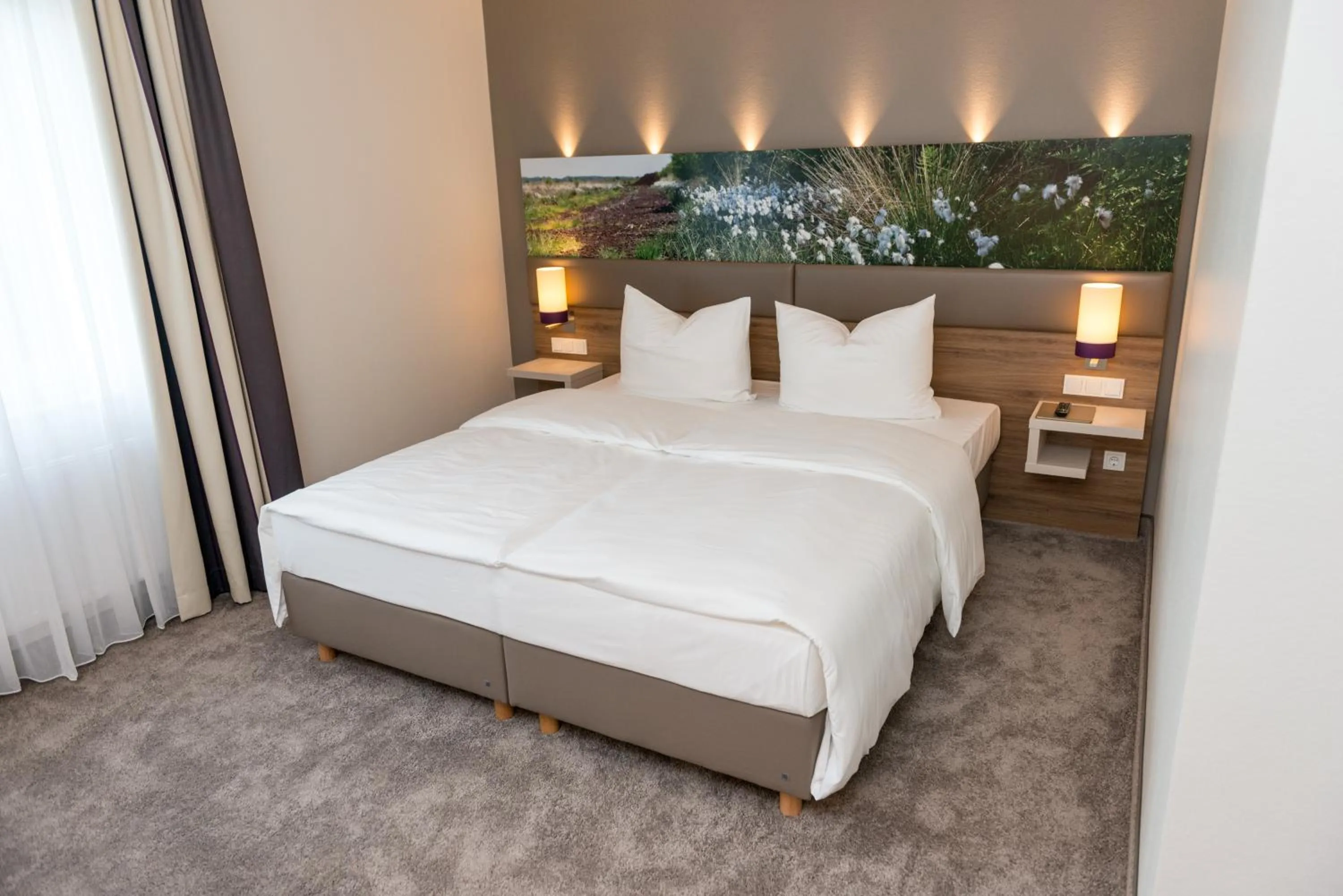 Bed in Stratmanns Hotel