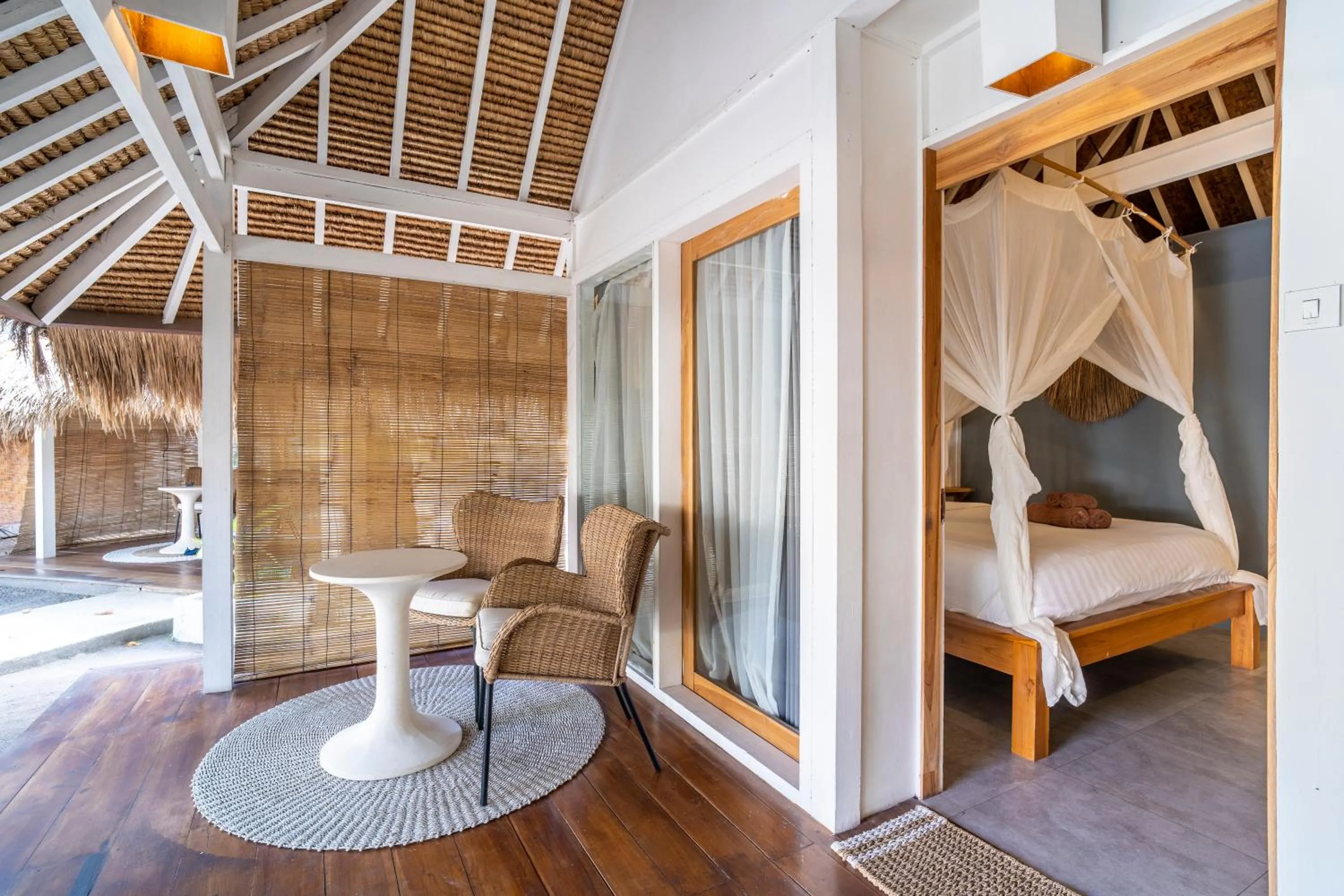 Bed in Mowies On The Beach