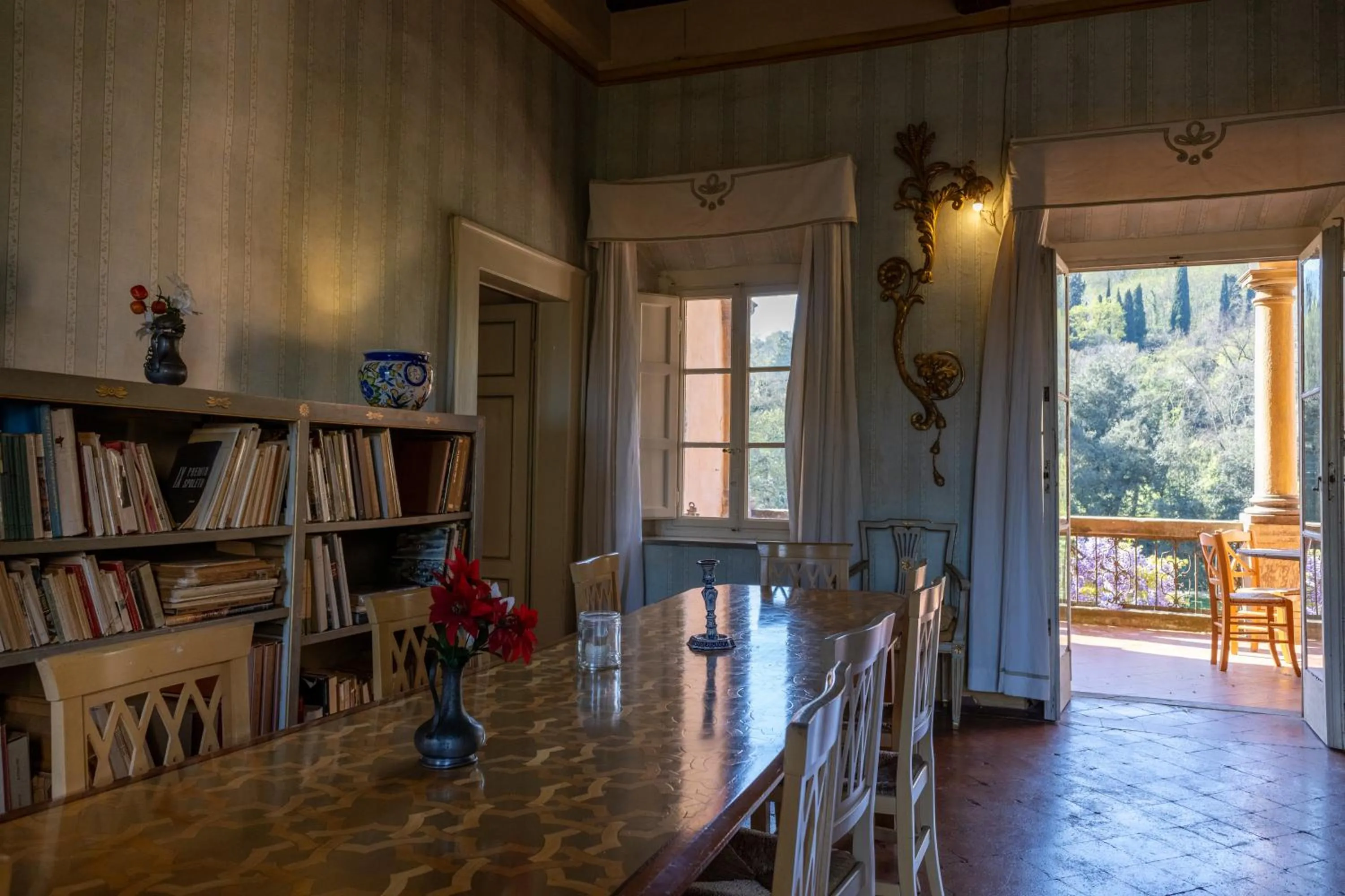 Library in Il Casale Di Villa Rossi