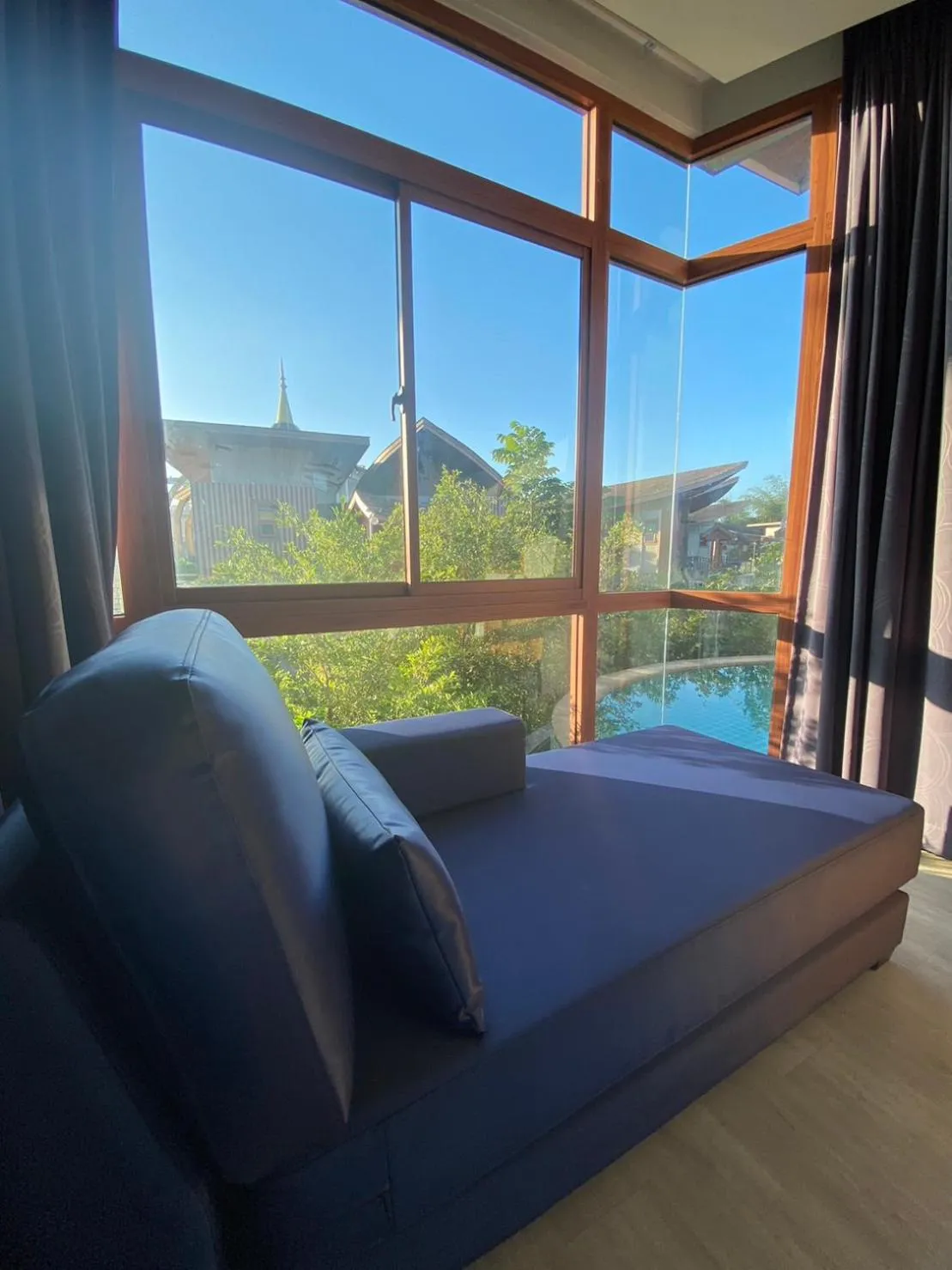 Natural landscape, Bed in Phurua Sanctuary Resort and Spa