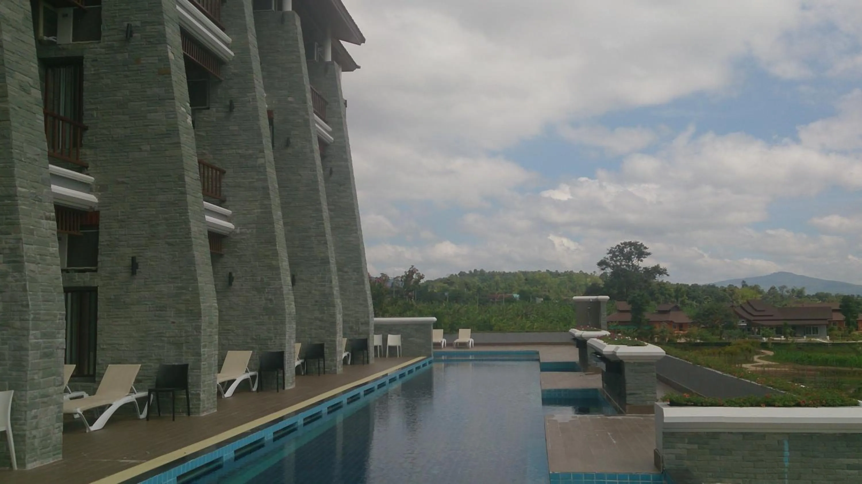 Pool view in Phurua Sanctuary Resort and Spa