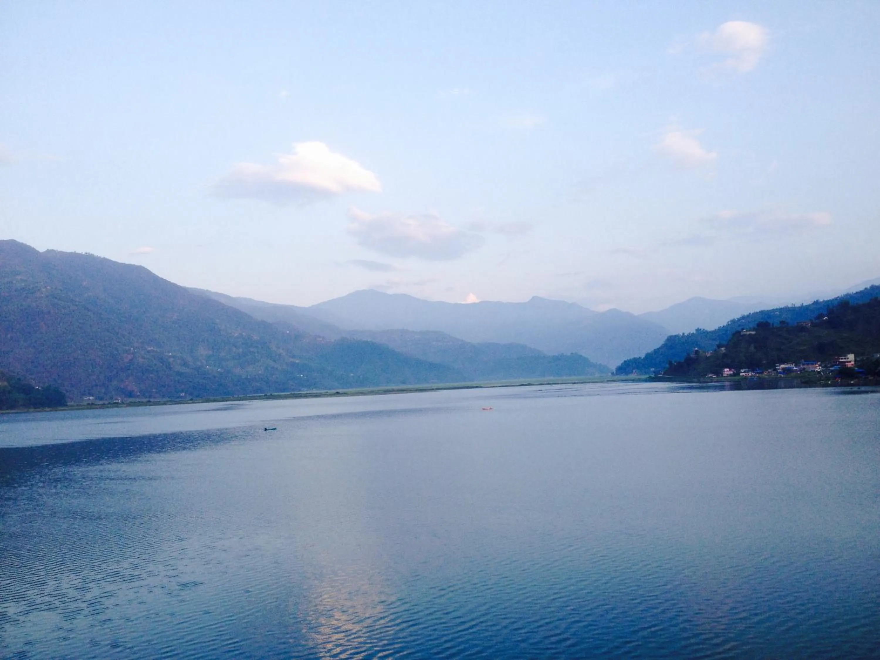 Lake view in Bishnu Homestay