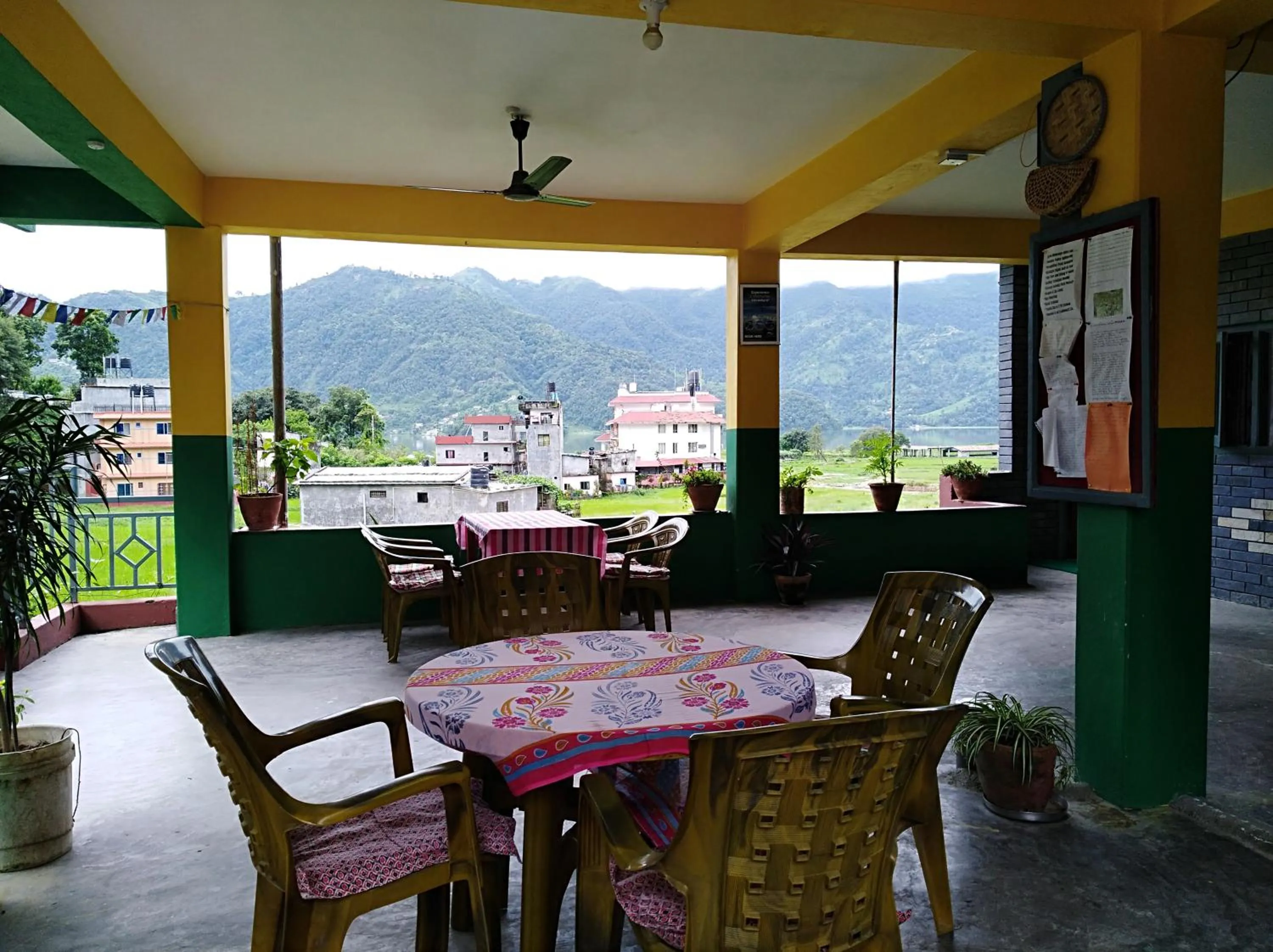 Patio in Bishnu Homestay