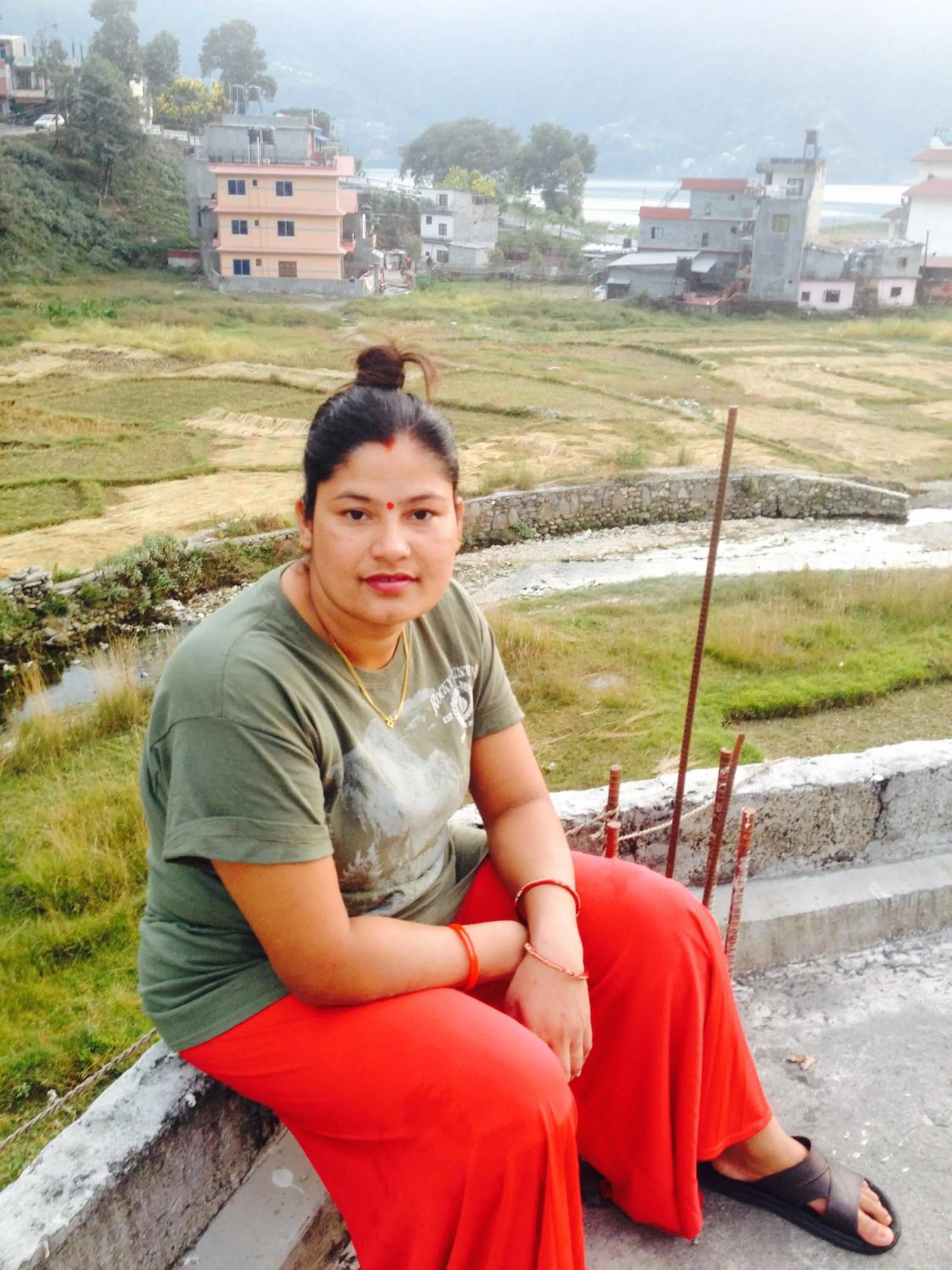 Family in Bishnu Homestay