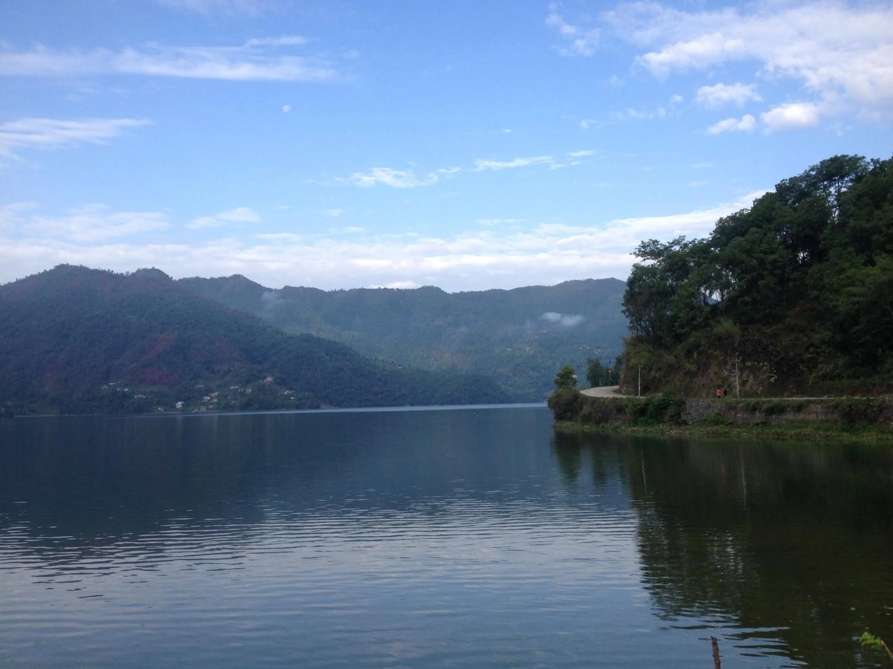Lake view in Bishnu Homestay