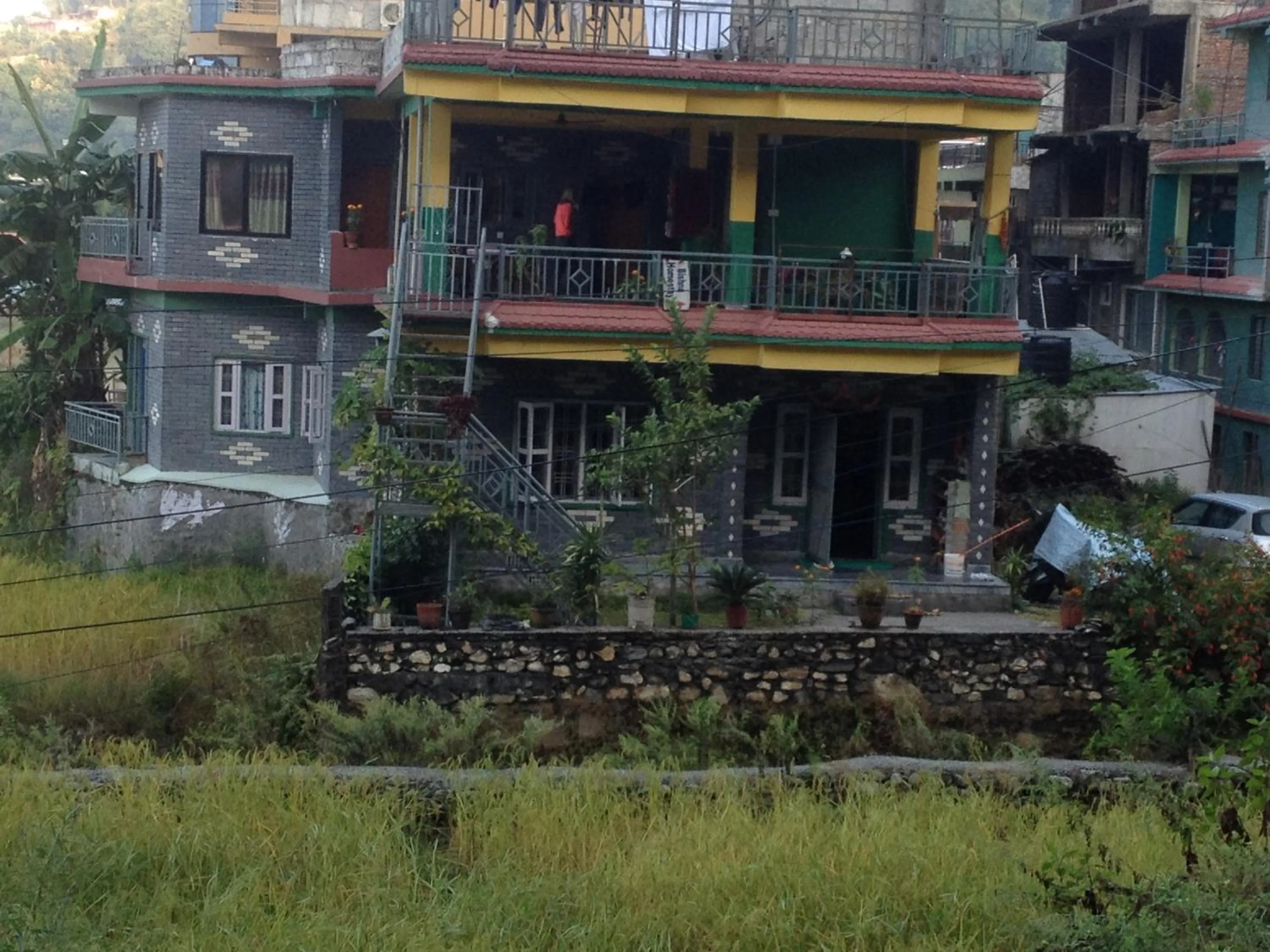 Garden in Bishnu Homestay