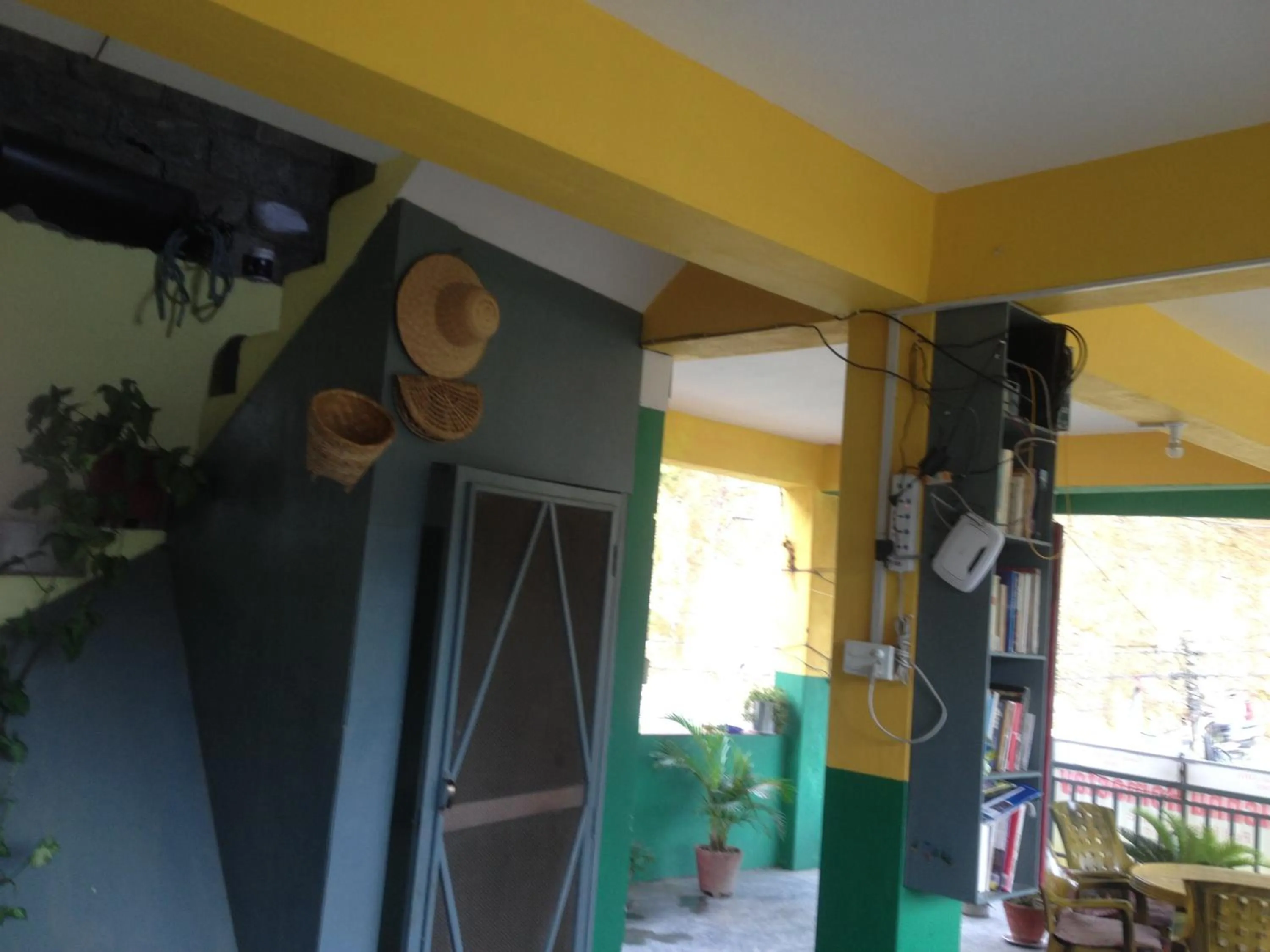 Library in Bishnu Homestay