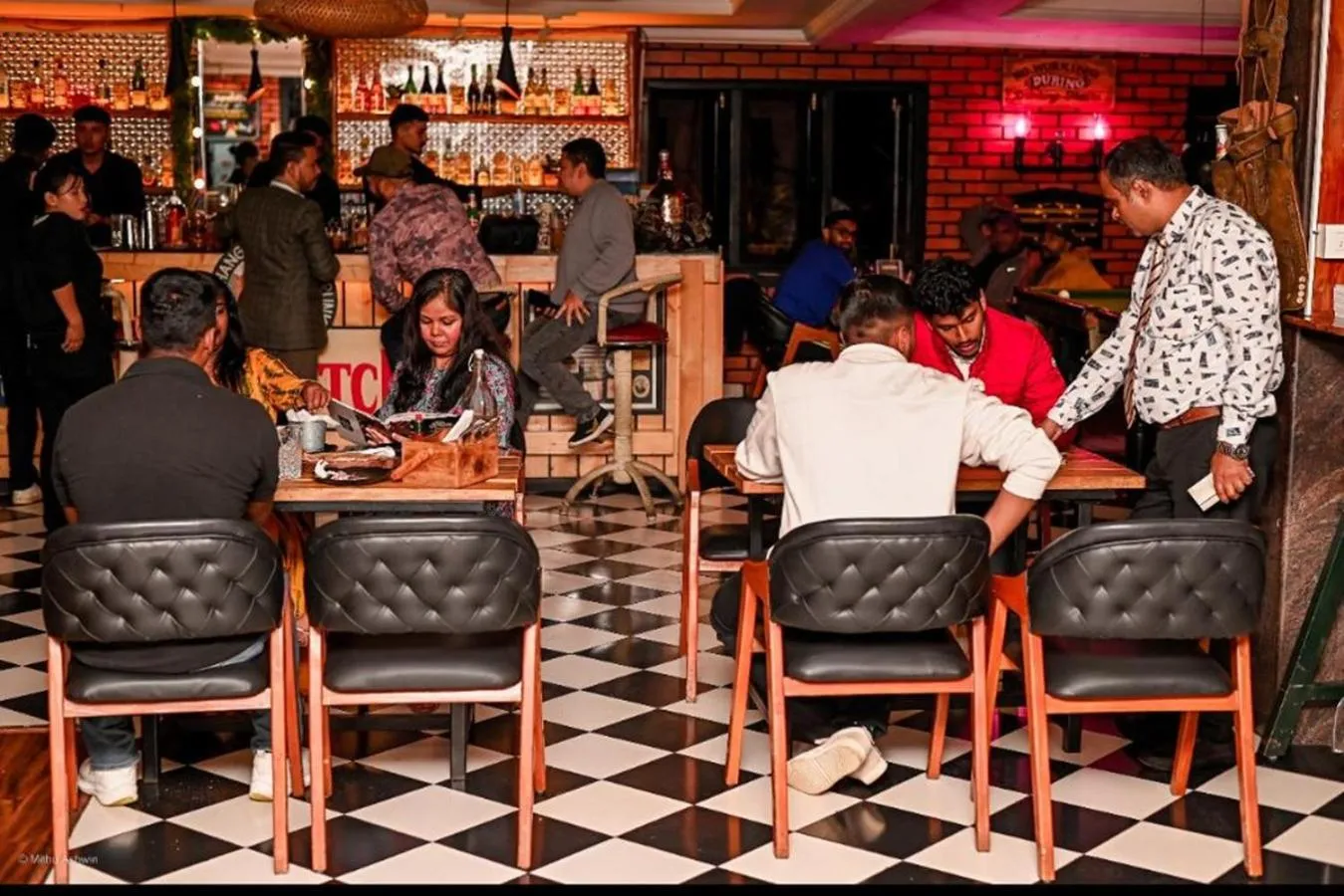 Lounge or bar in Hotel Vivek