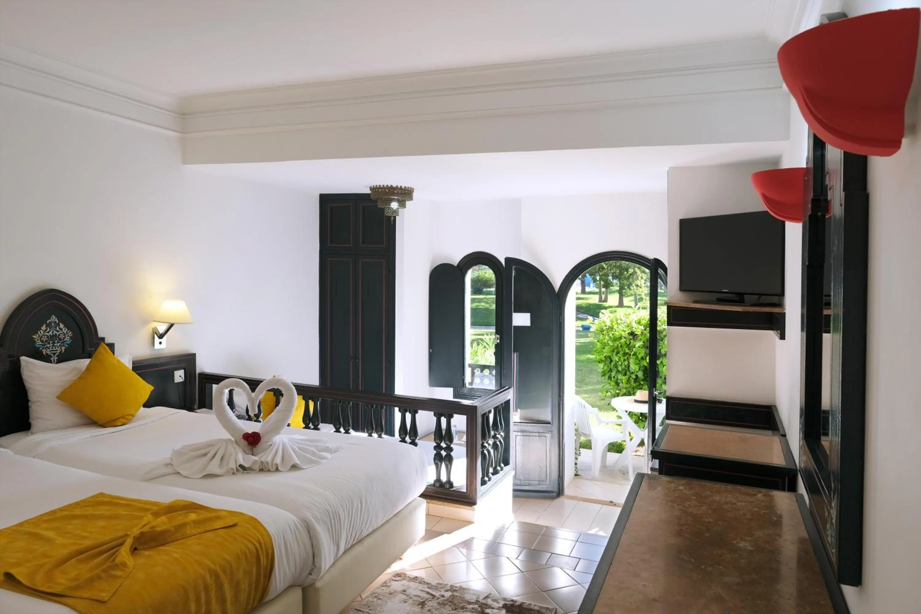 Bedroom, Bed in Valeria Jardins d'Agadir - All In