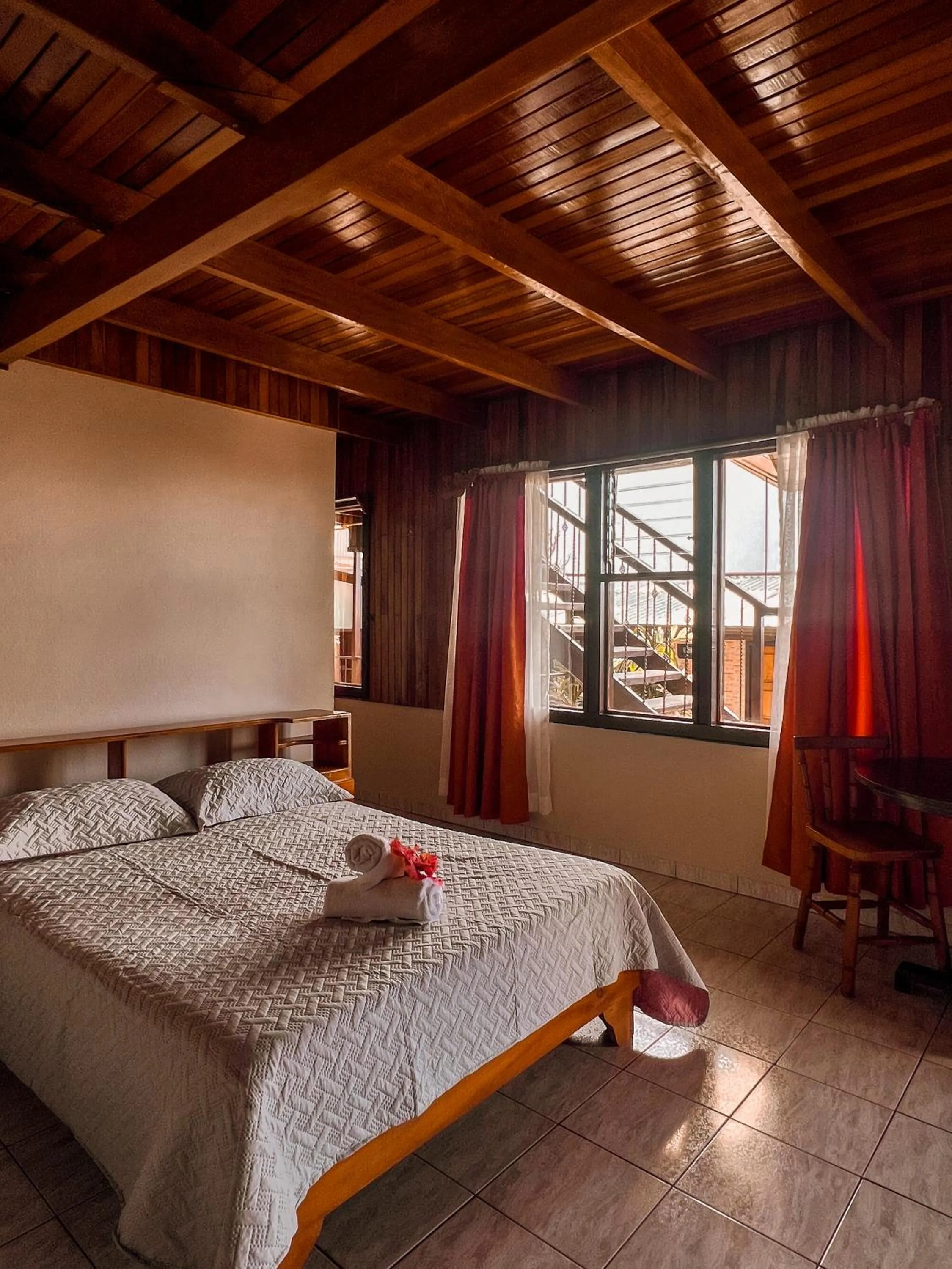 Bed in Hotel El Atardecer