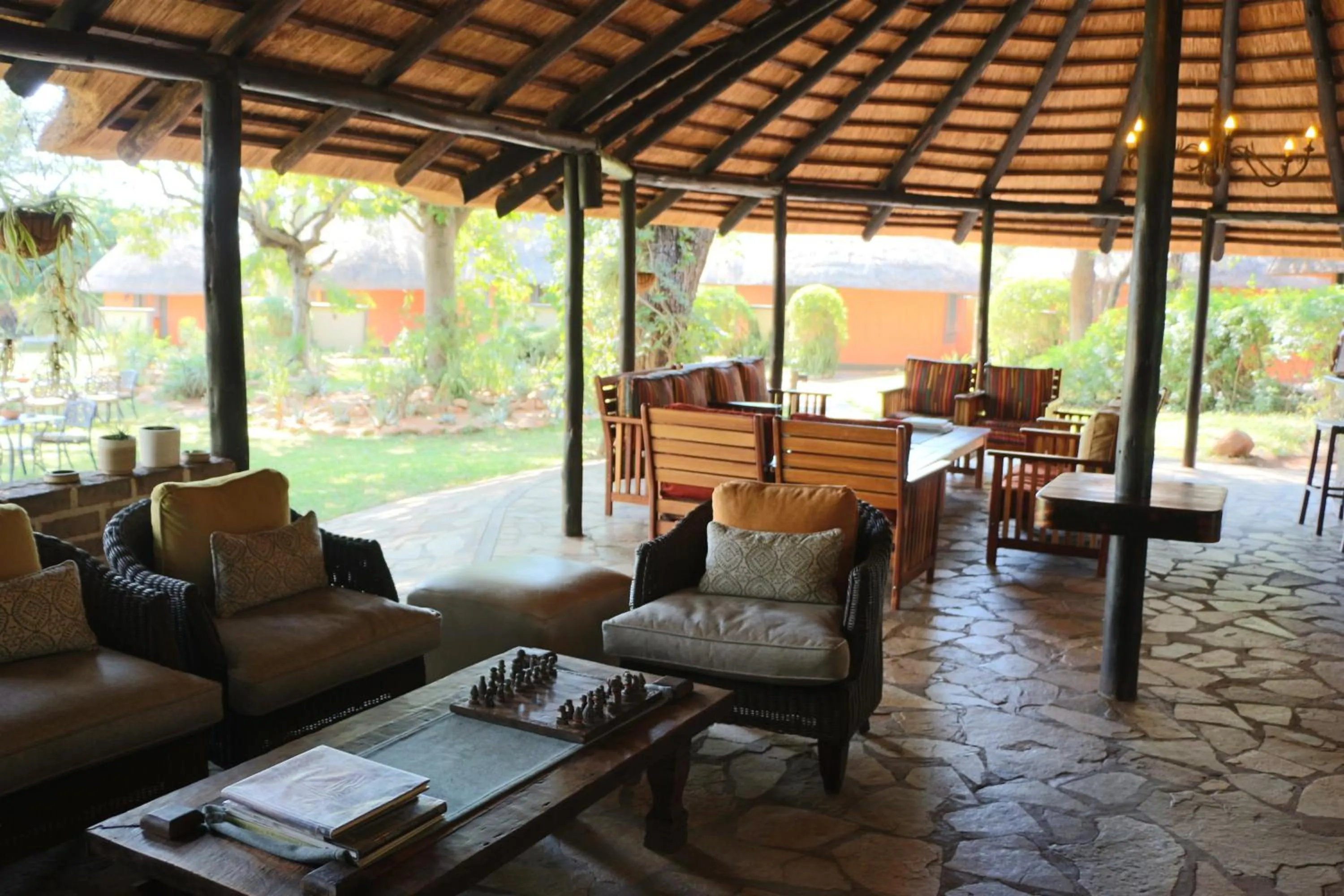 Patio in Mohlabetsi Safari Lodge