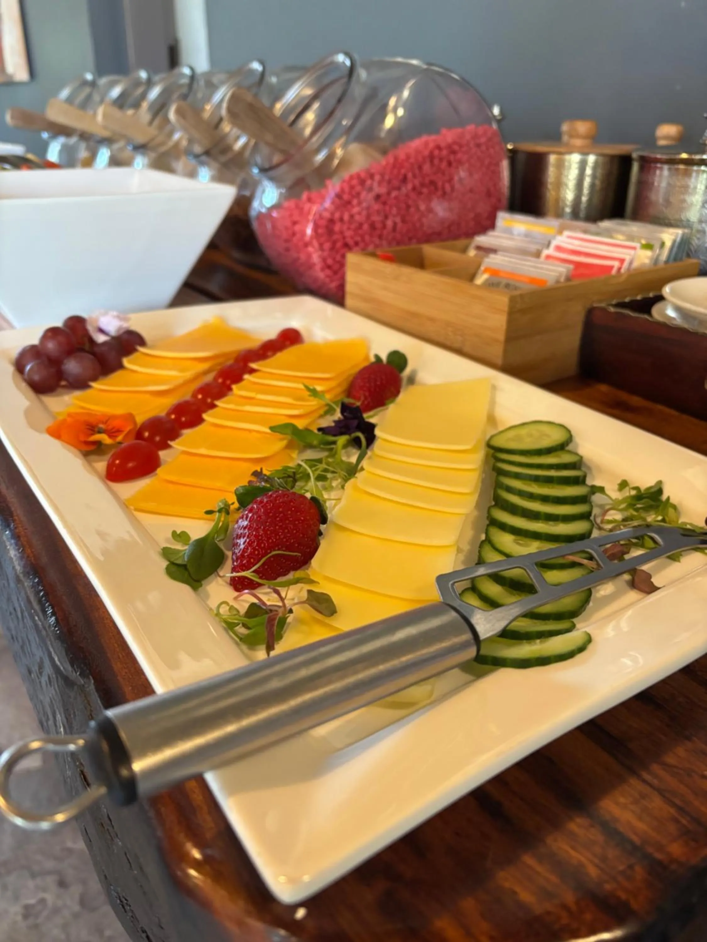 Breakfast in Mohlabetsi Safari Lodge