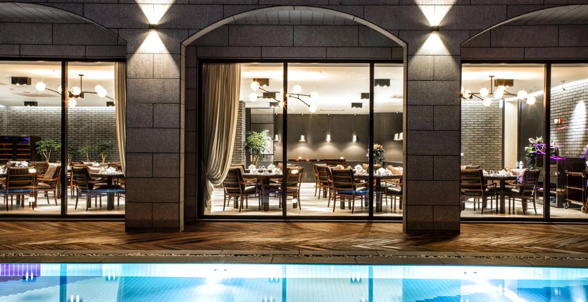 Restaurant/places to eat in Lapis Hotel Namhae