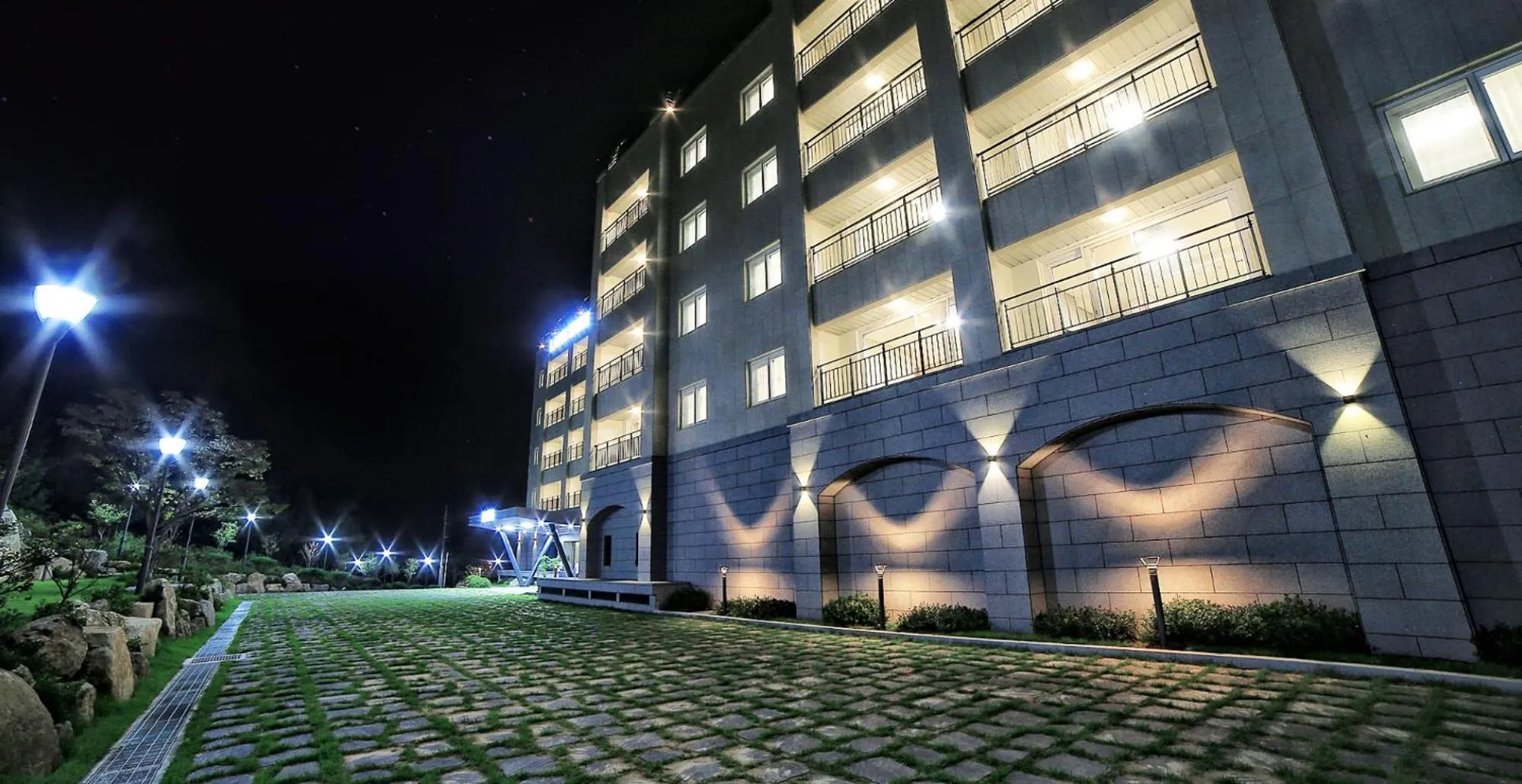 Facade/entrance in Lapis Hotel Namhae