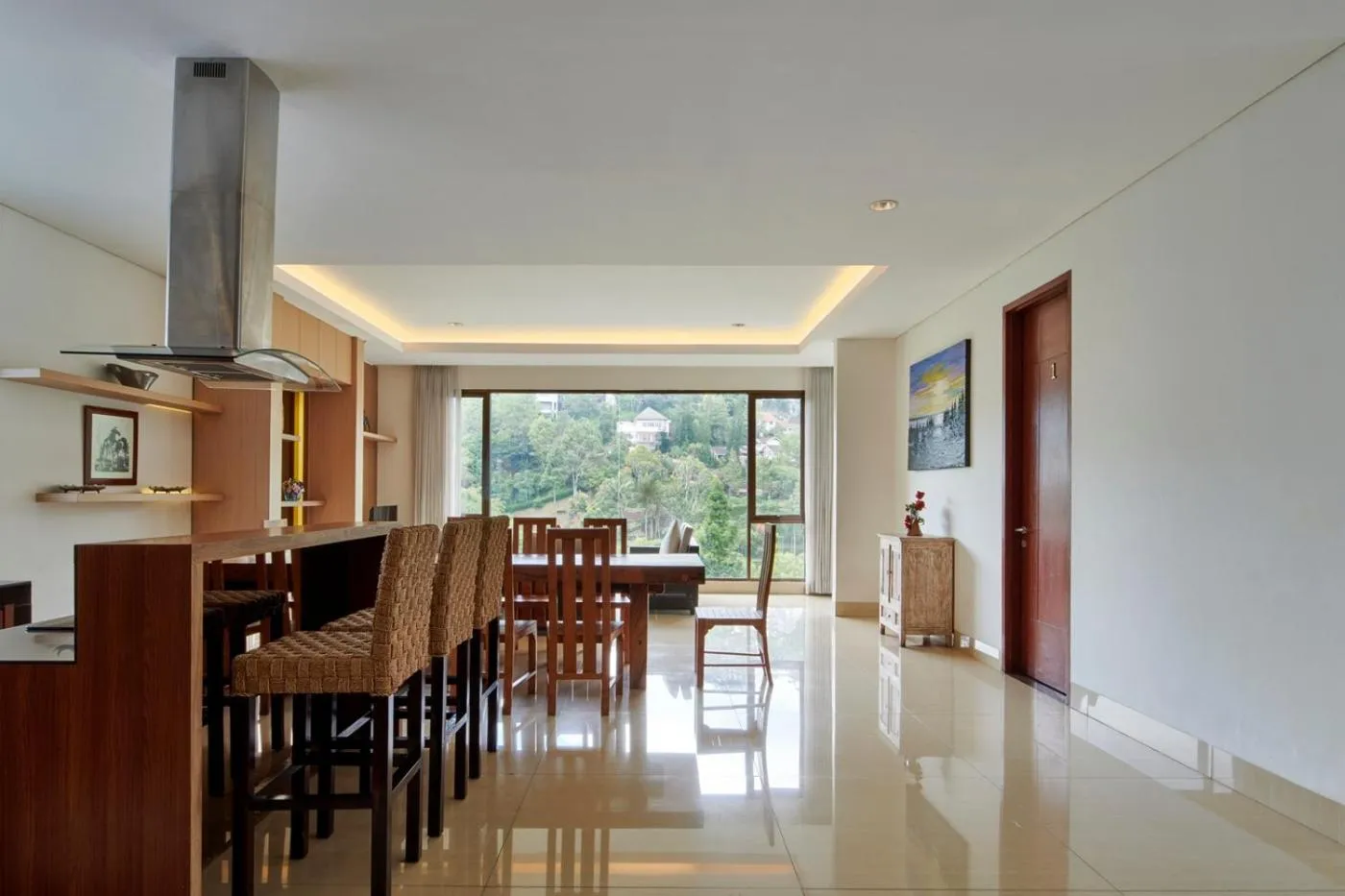 Living room in Tulip Hill View Villa 6 bedrooms with a private swimming pool and movie room