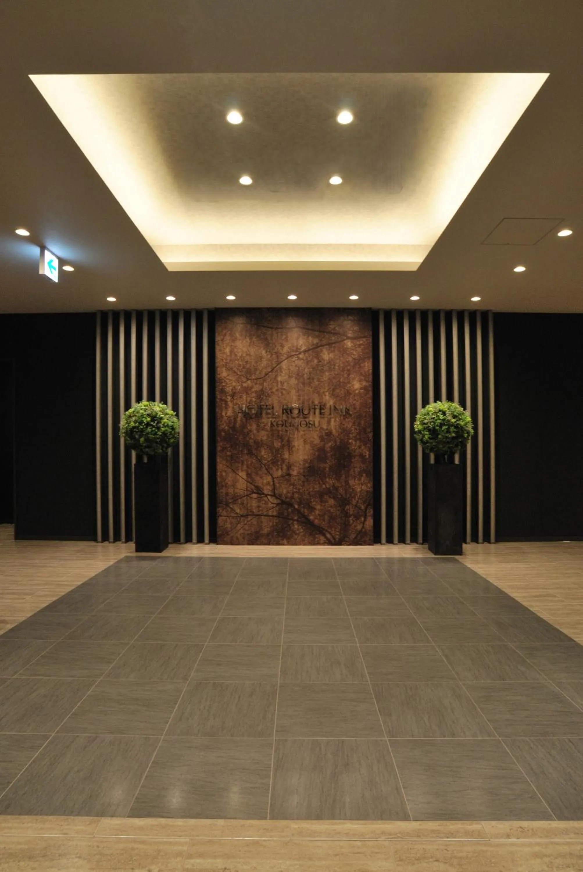 Decorative detail in Hotel Route Inn Kounosu