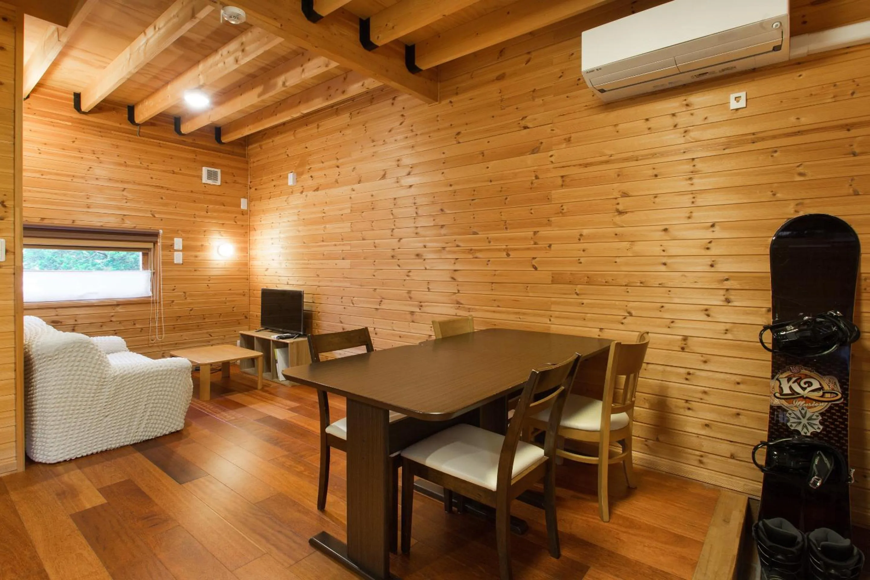 Living room in Brick House Furano