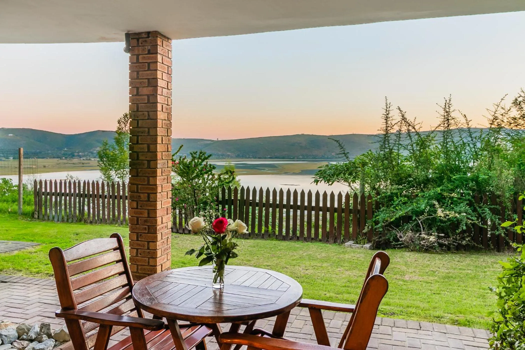 Patio in Overmeer Guest House