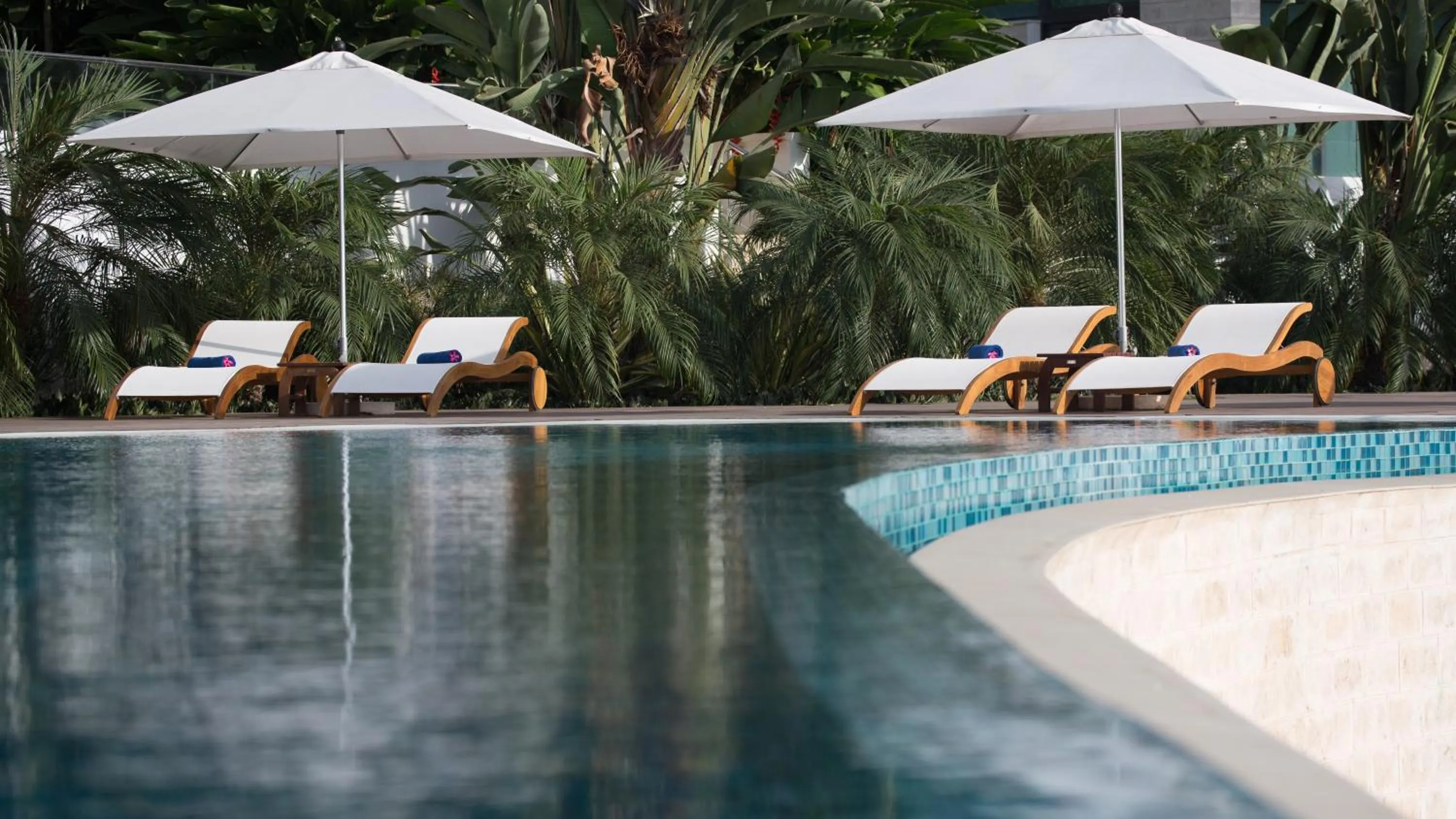 Swimming pool in Hotel English Point Marina & Spa