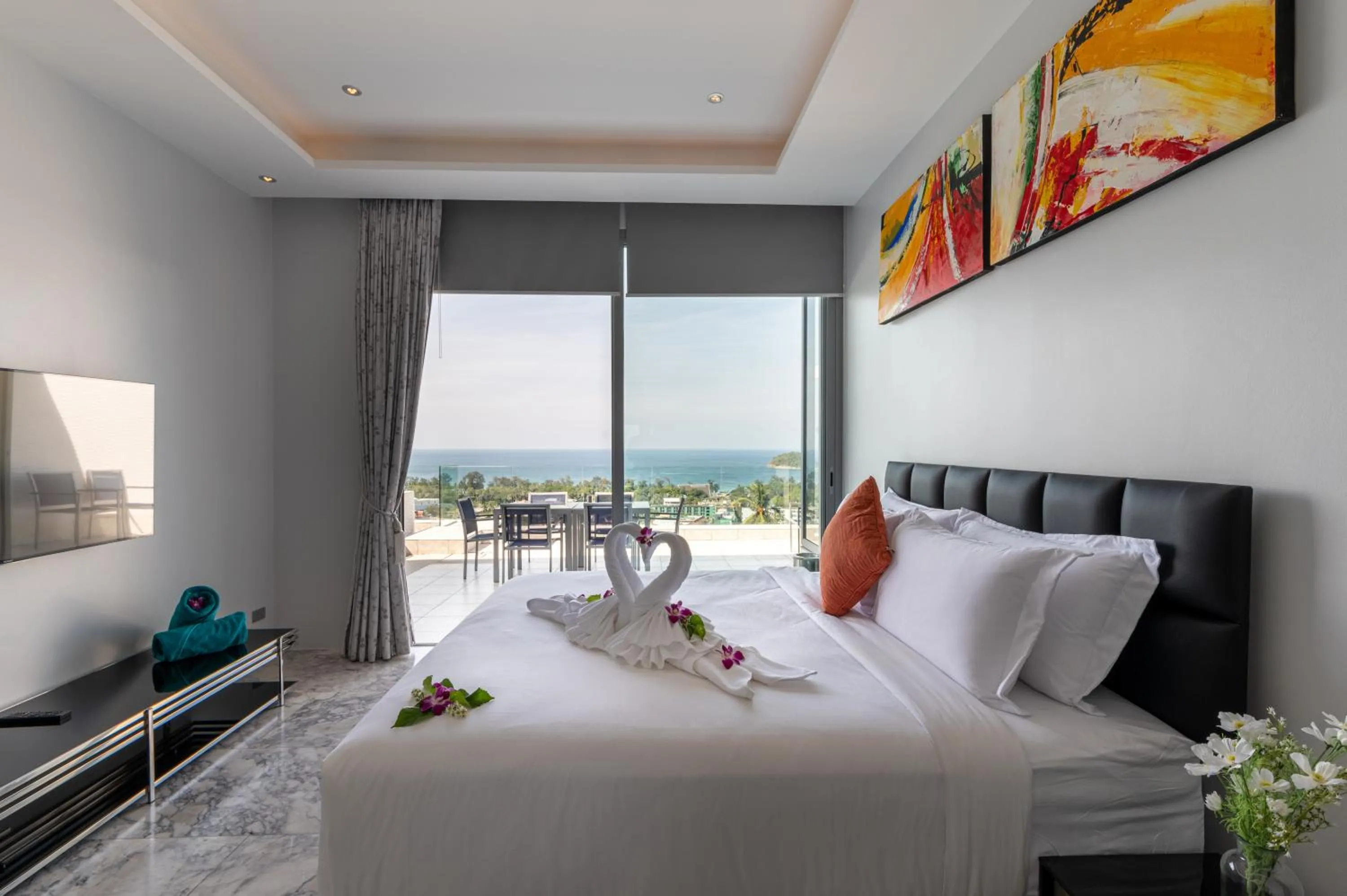 Bedroom, Bed in The View Phuket