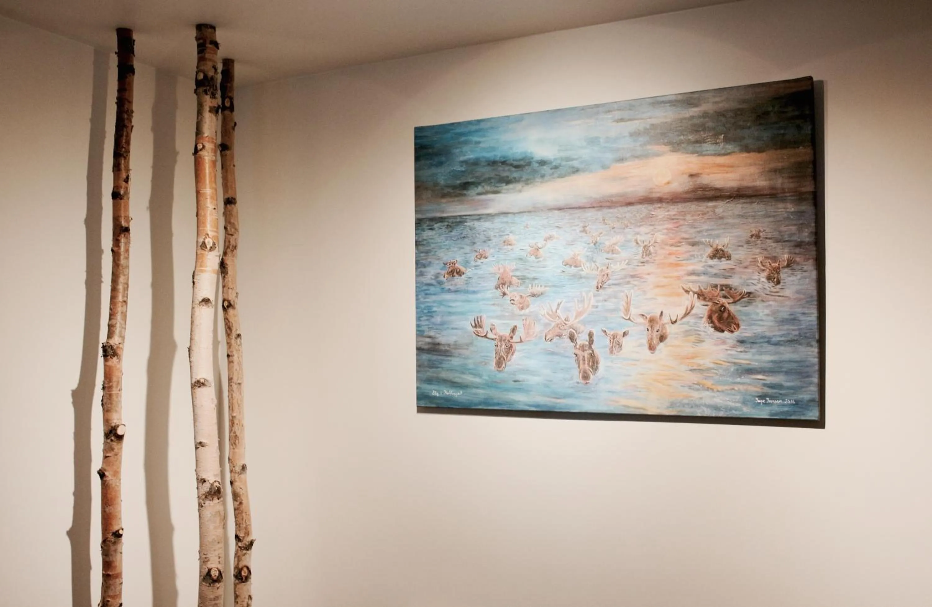 Decorative detail in Trudvang Apartment Hotel