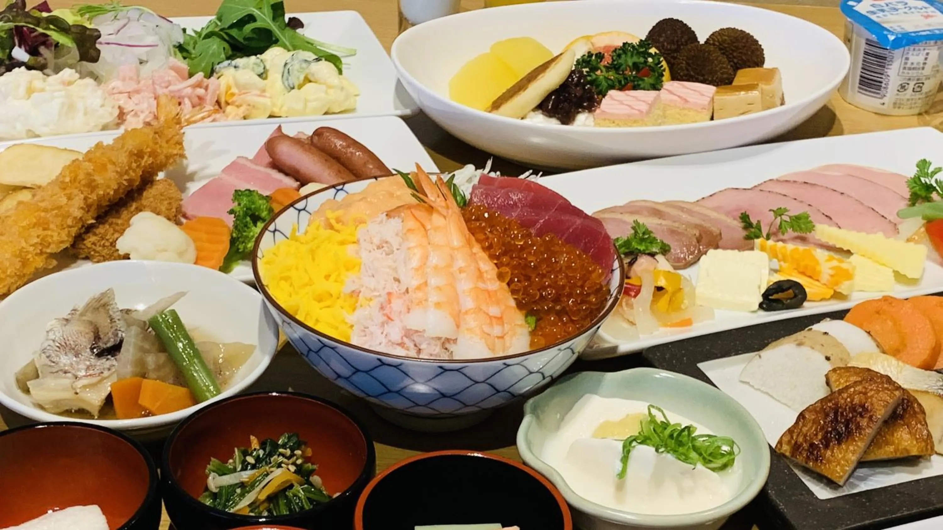 Breakfast in Onyado Nono Sakaiminato Natural Hot Spring