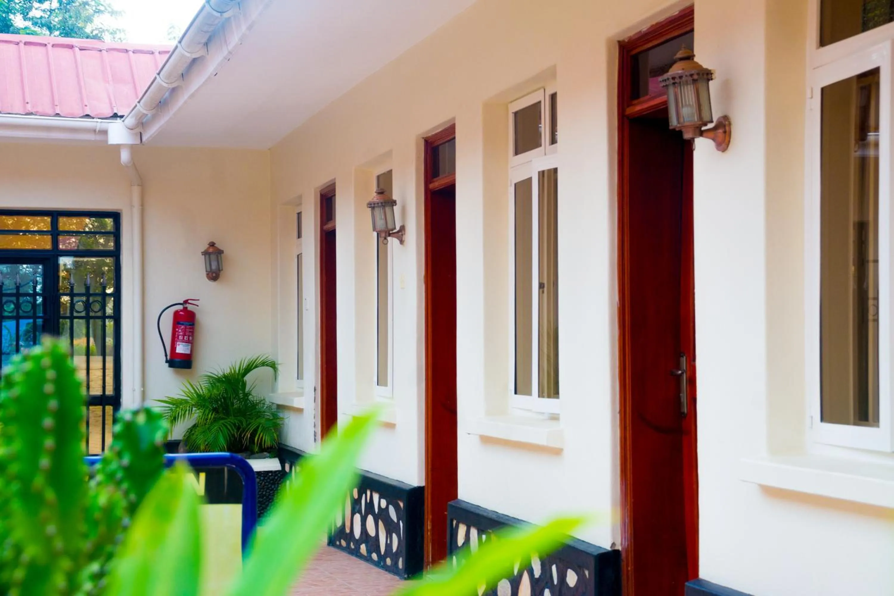 Property building in Sandton Hotel Kasese