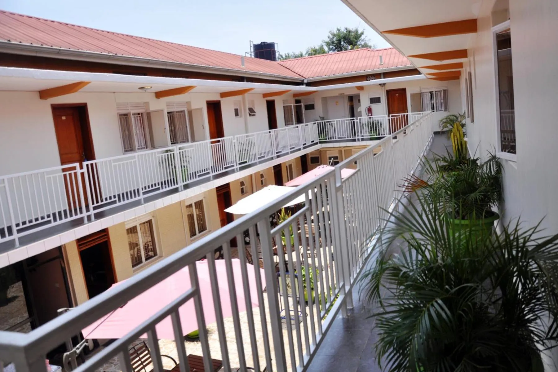 Property building in Sandton Hotel Kasese