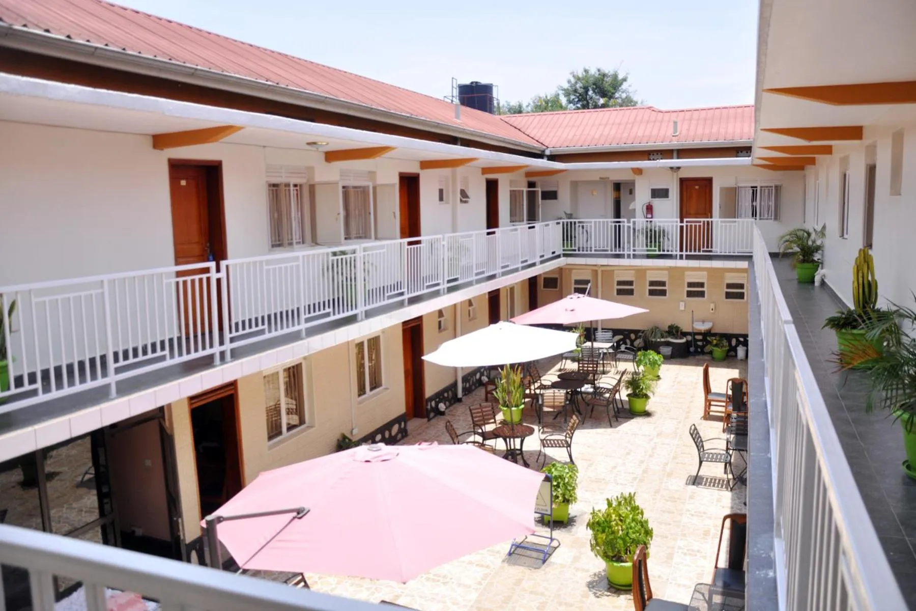 Property building in Sandton Hotel Kasese