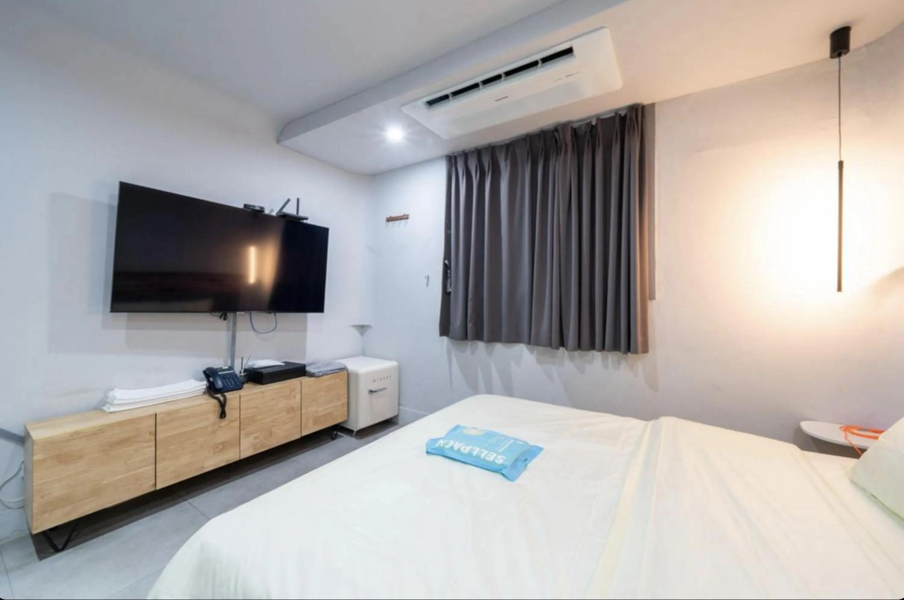 Bed in Cheongju Hotel Persona