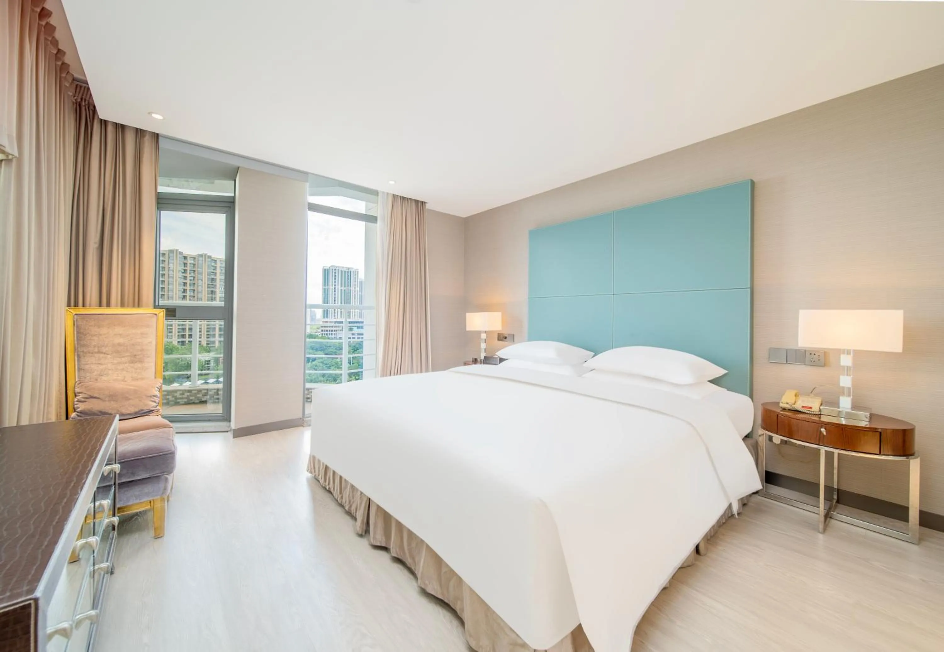 Bed in Hiyet Oriental Hotel