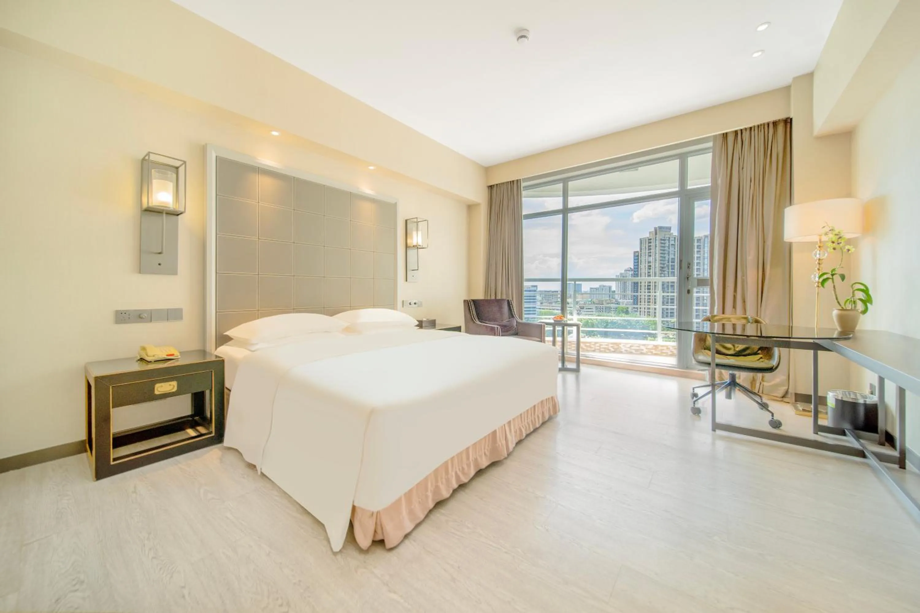 Bed in Hiyet Oriental Hotel