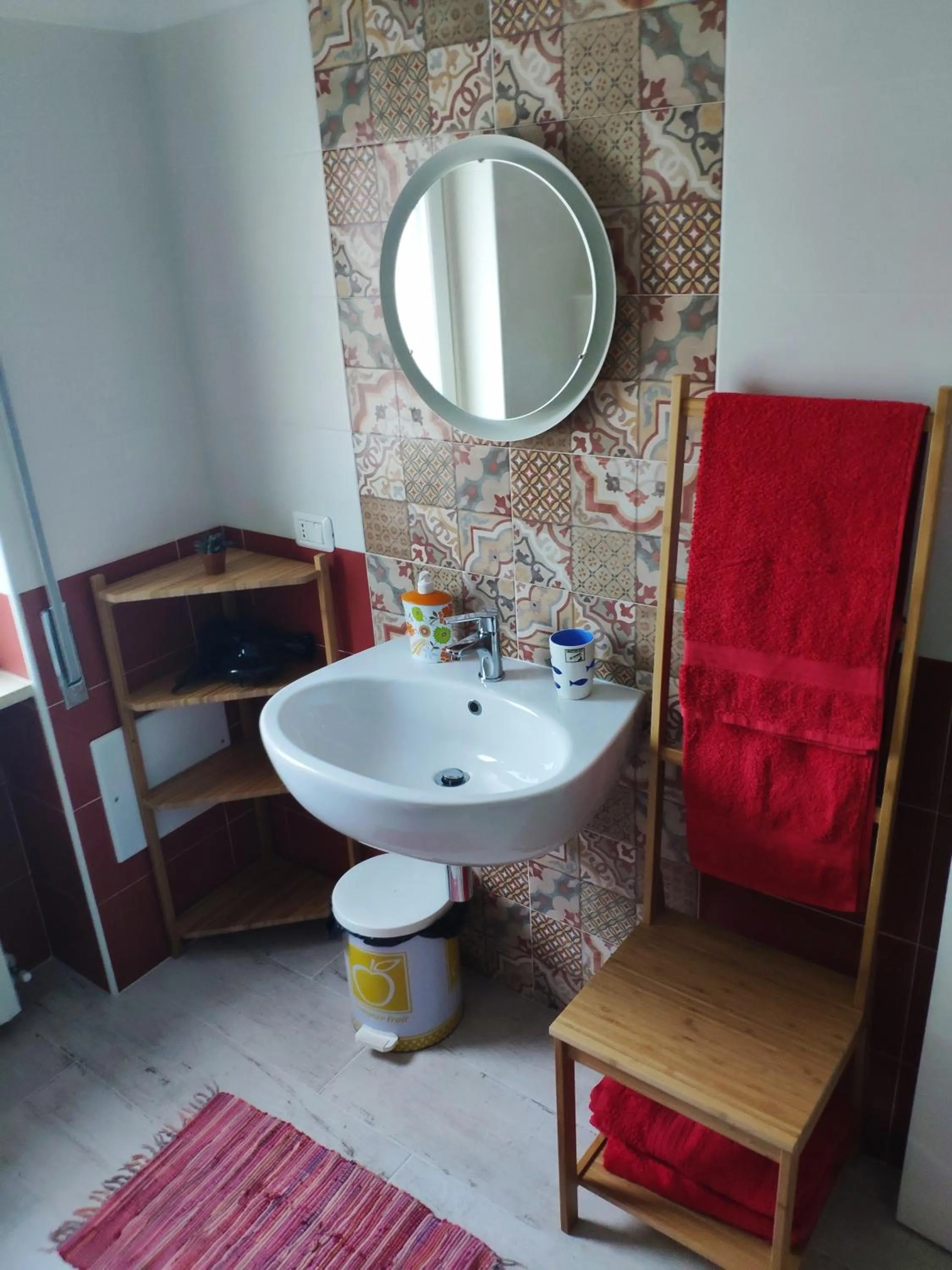 Bathroom in B&B De Angelis