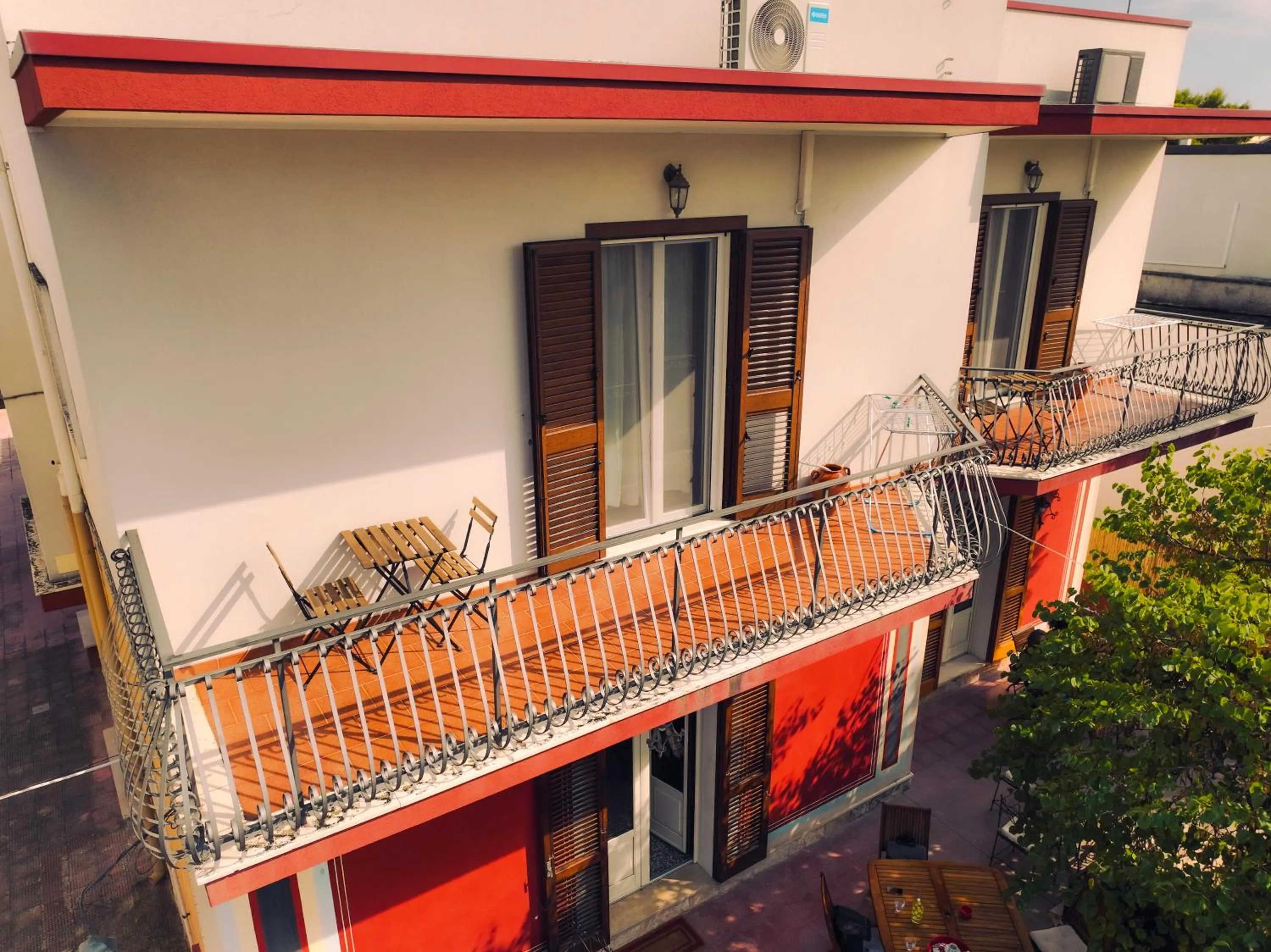 Balcony/Terrace in B&B De Angelis