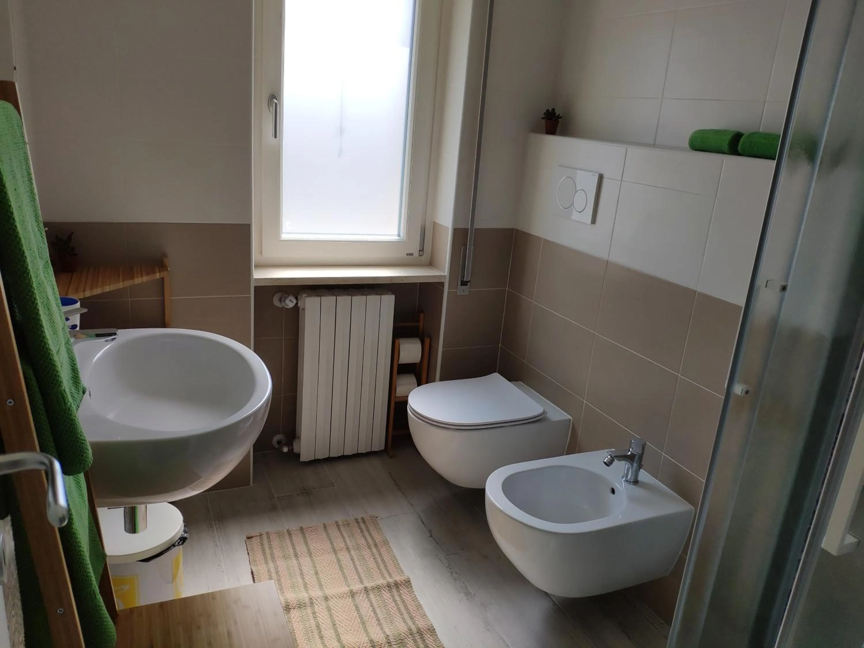 Bathroom in B&B De Angelis