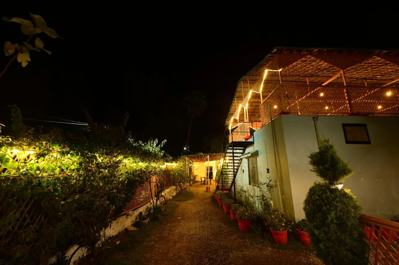 Garden in Hotel Happy Forest Inn