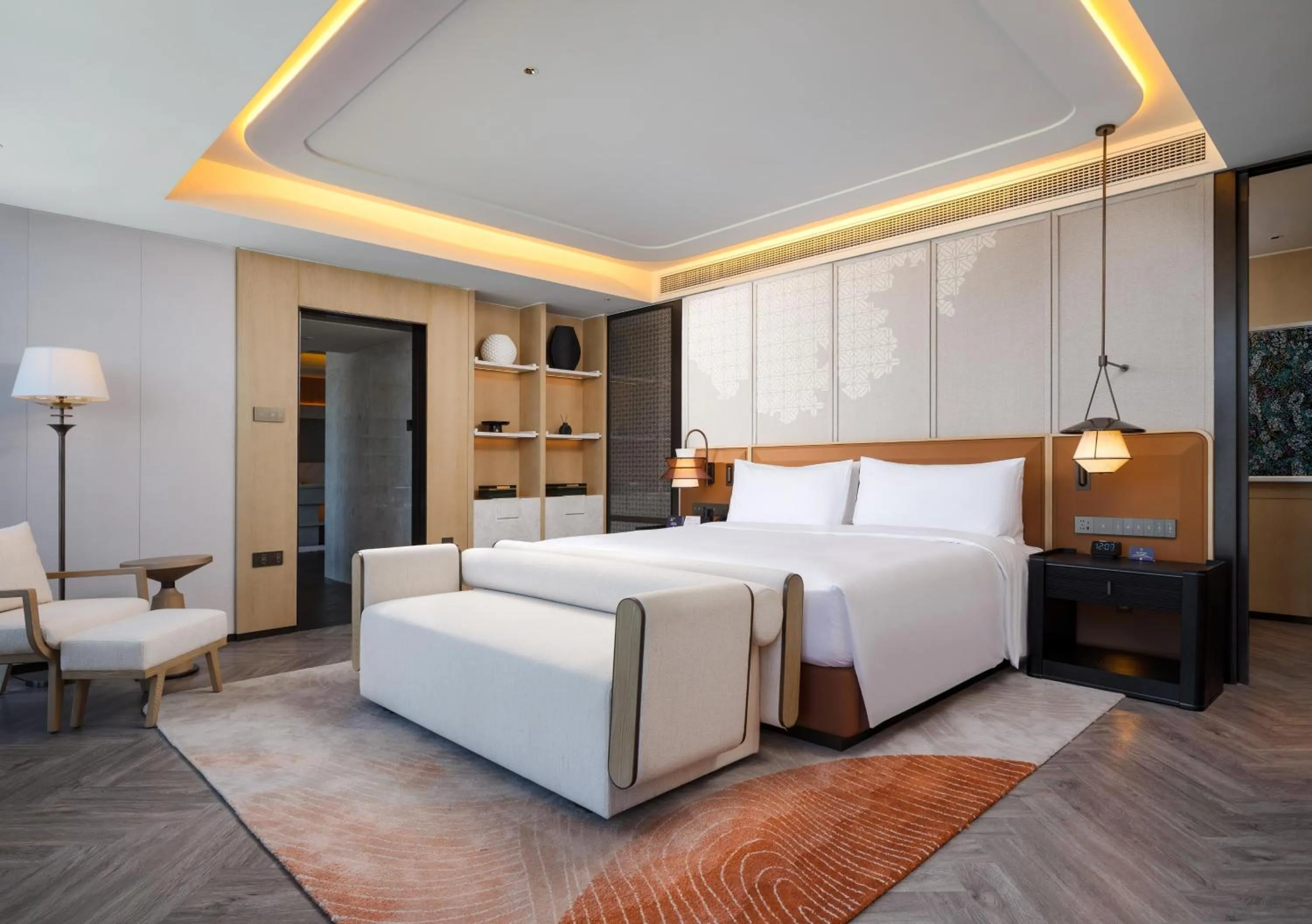 Bed in DoubleTree by Hilton Zhangzhou